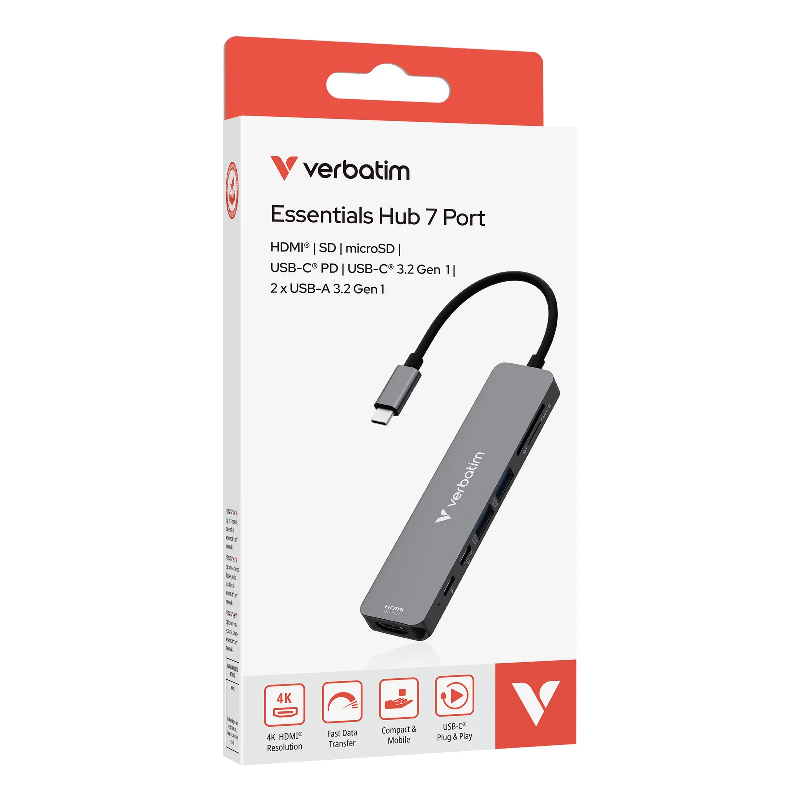 Verbatim Hub multiports USB-C Essentials