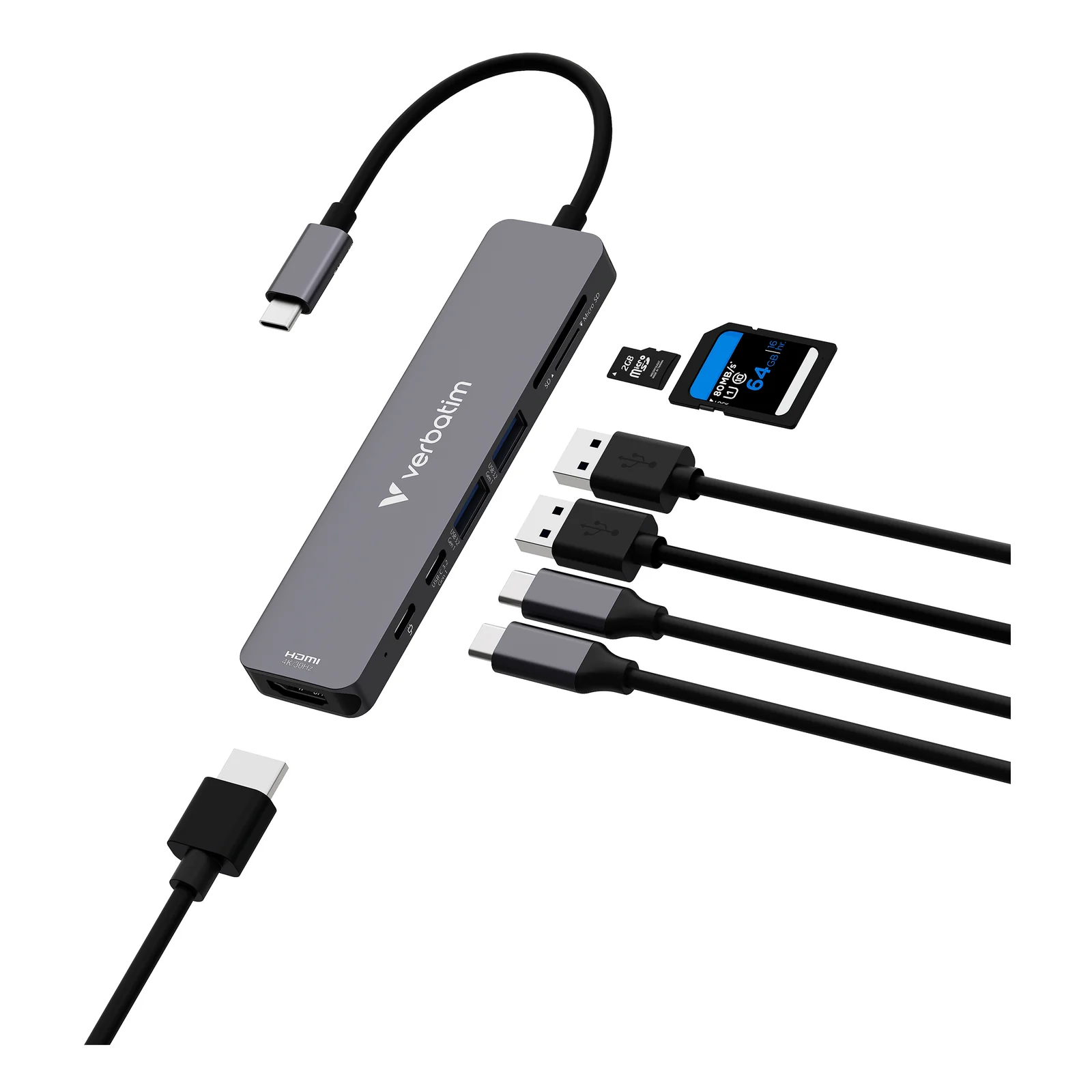 Verbatim Hub multiports USB-C Essentials