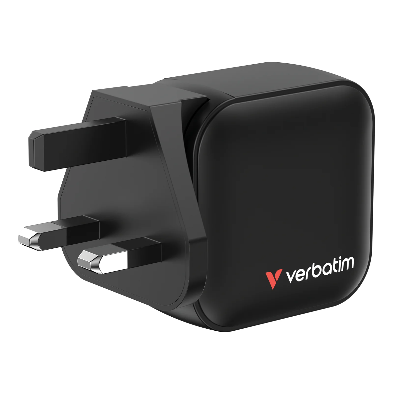 Verbatim Mini GaN Charger 70W Universel Noir Secteur Charge rapide Intérieure