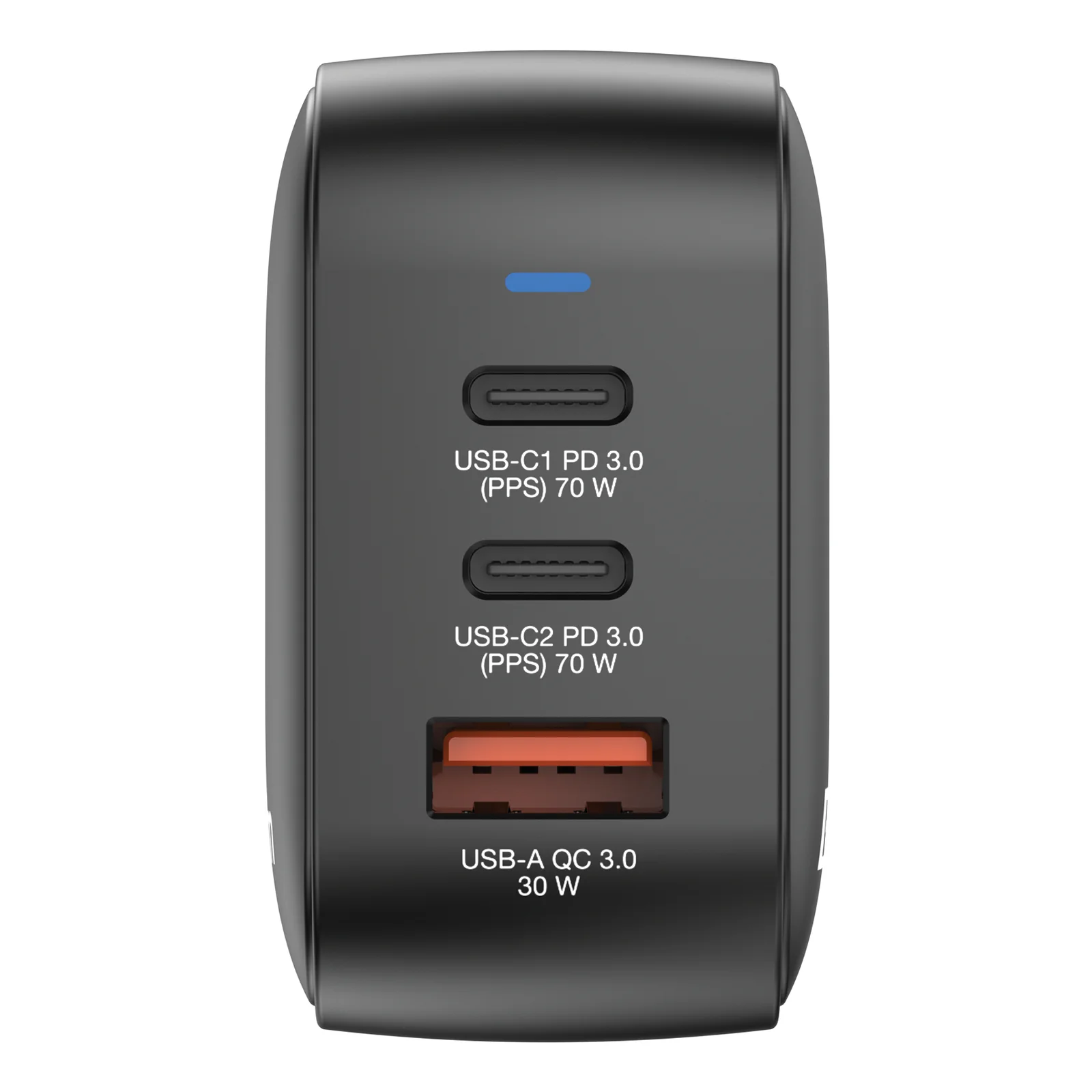 Verbatim Mini GaN Charger 70W Universel Noir Secteur Charge rapide Intérieure
