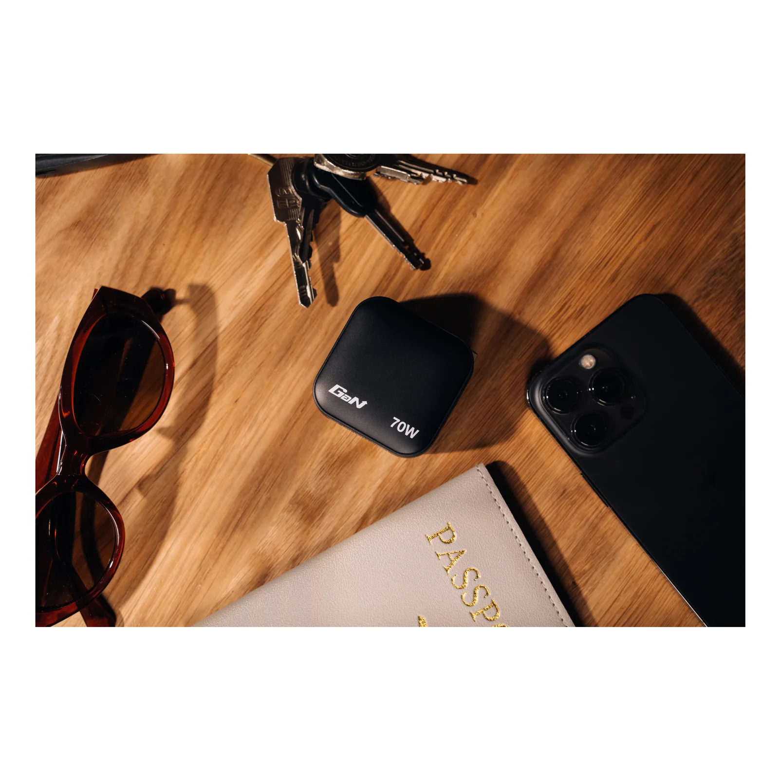 Verbatim Mini GaN Charger 70W Universel Noir Secteur Charge rapide Intérieure