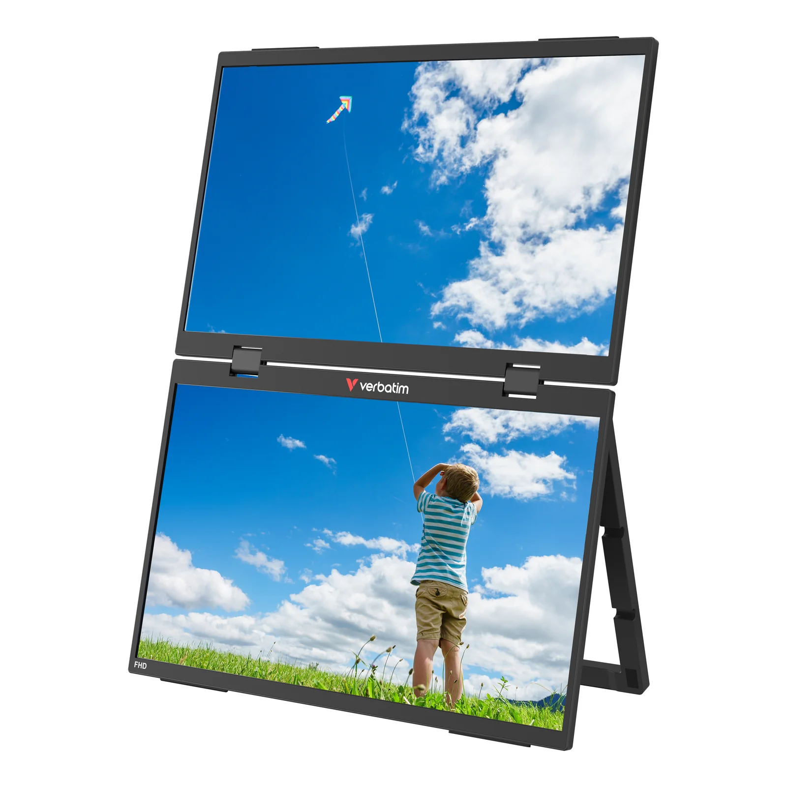 Moniteur portable double 15.6″
