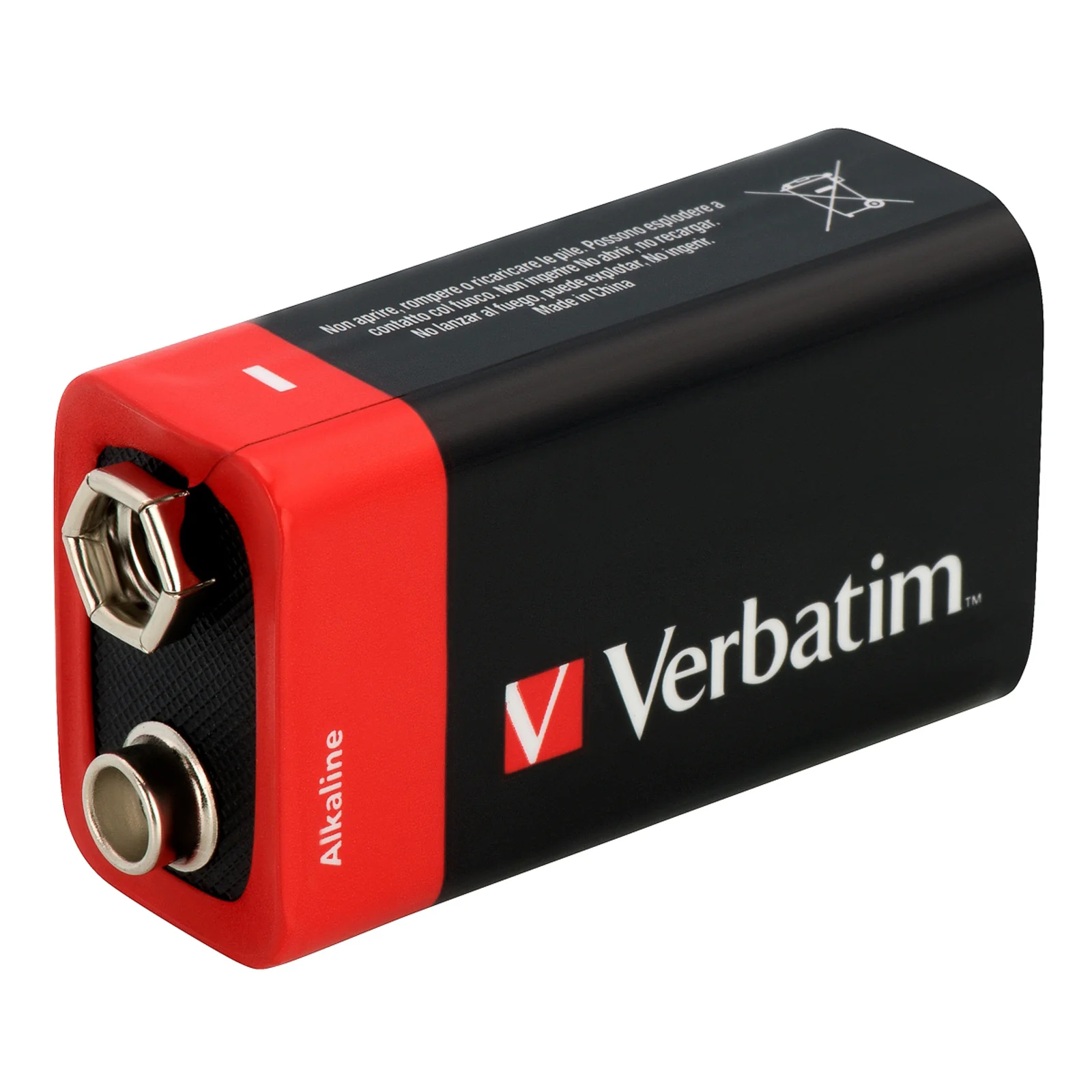 Verbatim Piles alcalines 9V