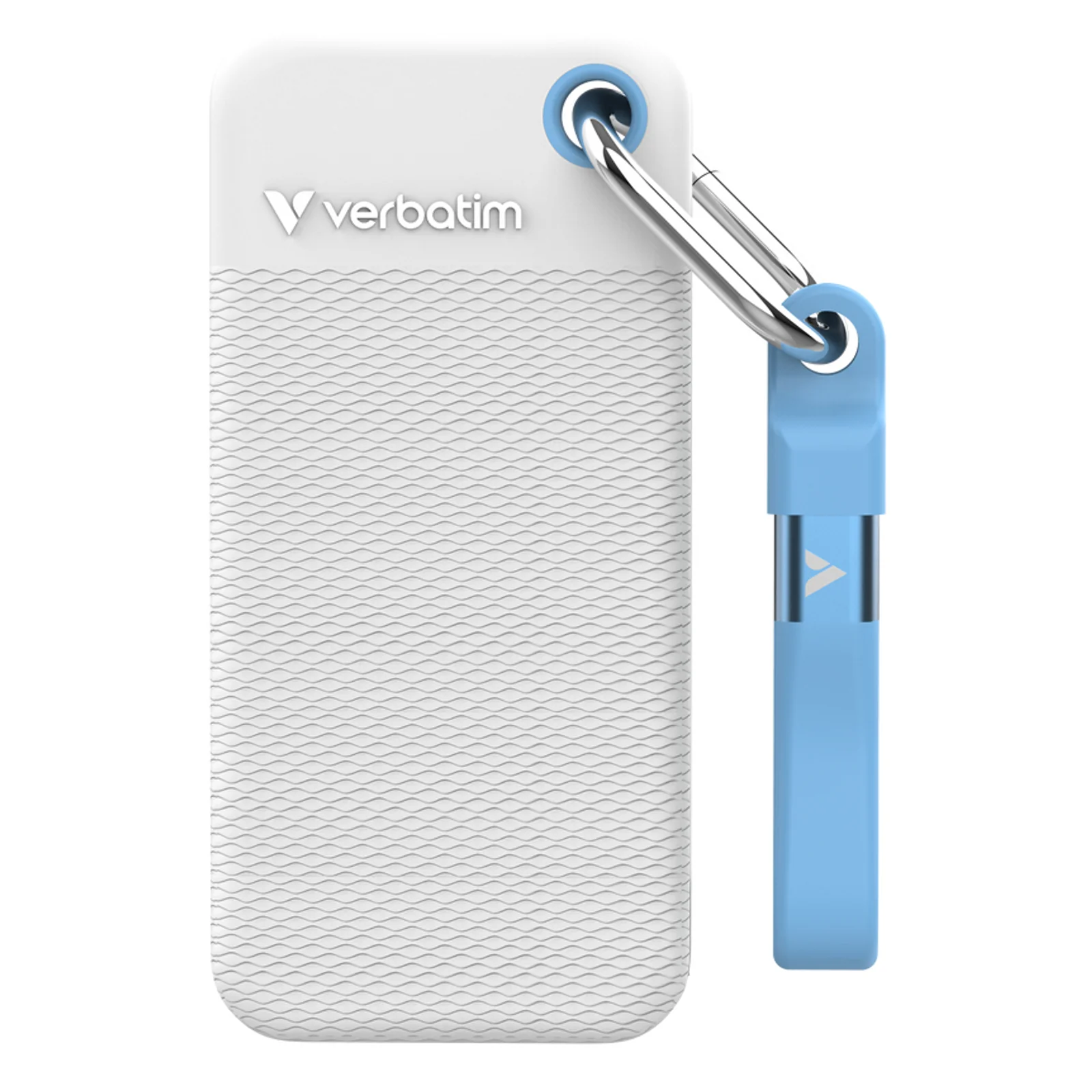 Pocket SSD 1 To USB Type-C 3.2 Gen 2 (3.1 Gen 2) Bleu, Blanc