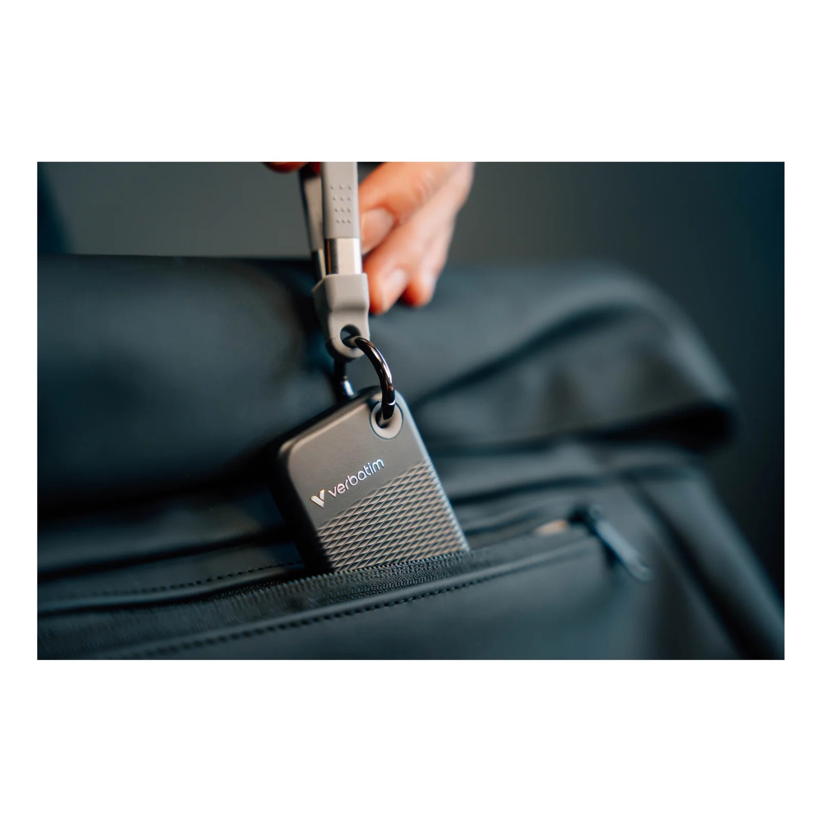 Verbatim Pocket SSD 1 To USB Type-C 3.2 Gen 2 (3.1 Gen 2) Noir, Gris