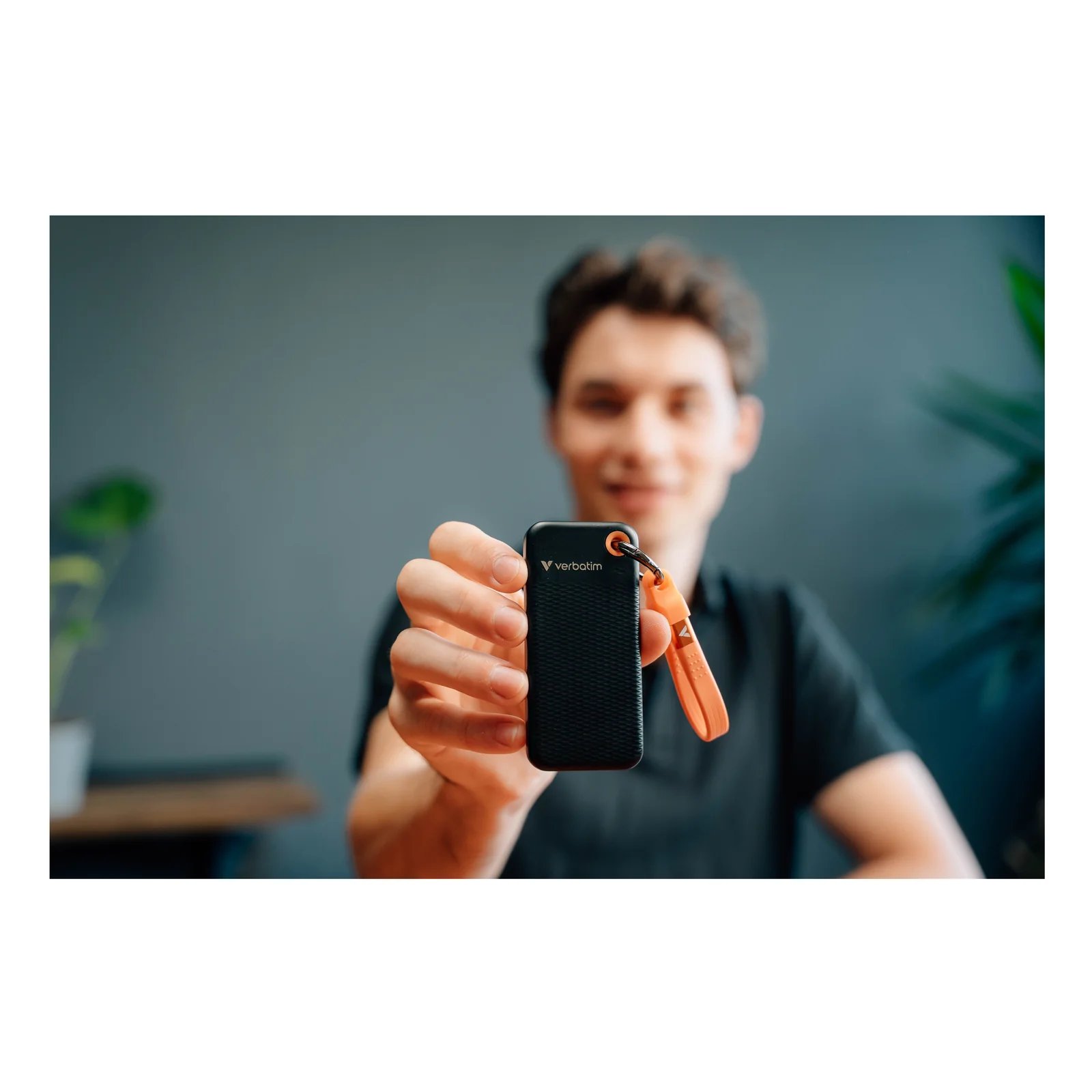 Verbatim Pocket SSD 1 To USB Type-C 3.2 Gen 2 (3.1 Gen 2) Noir, Orange