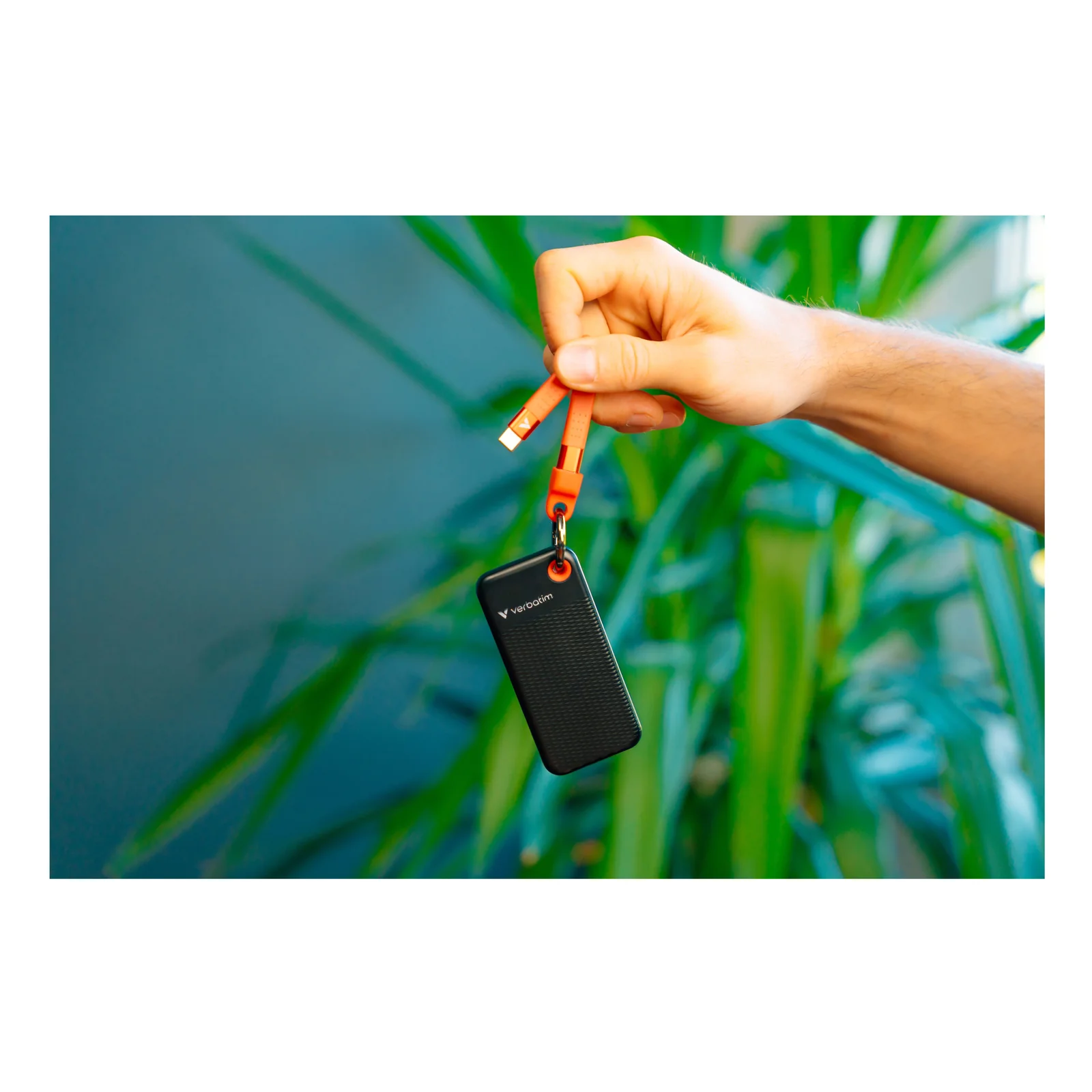 Verbatim Pocket SSD 1 To USB Type-C 3.2 Gen 2 (3.1 Gen 2) Noir, Orange
