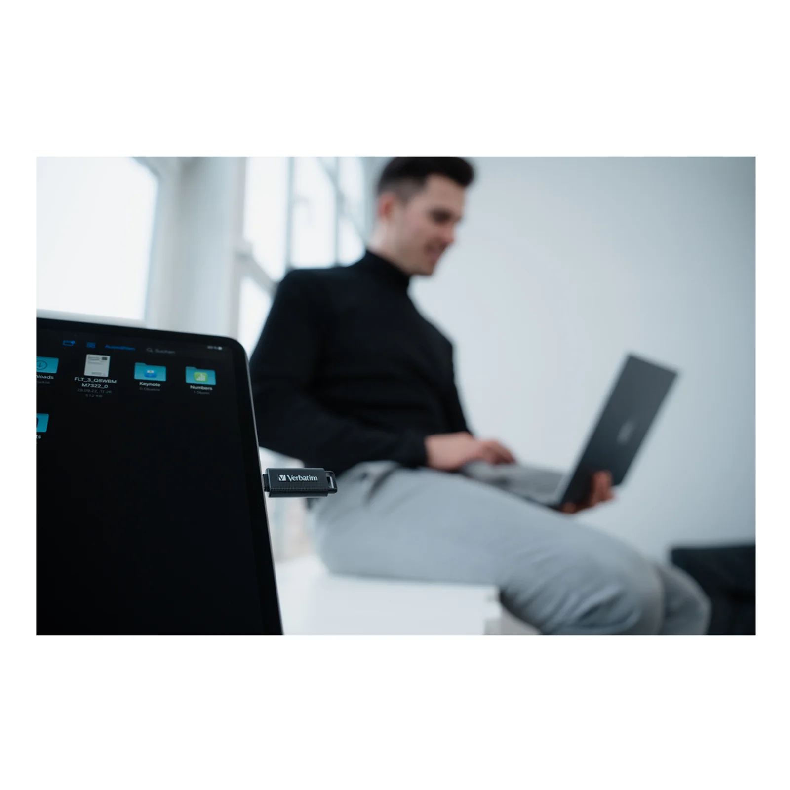 Verbatim Store 'n' Go lecteur USB flash 64 Go USB Type-C 3.2 Gen 1 (3.1 Gen 1) Noir