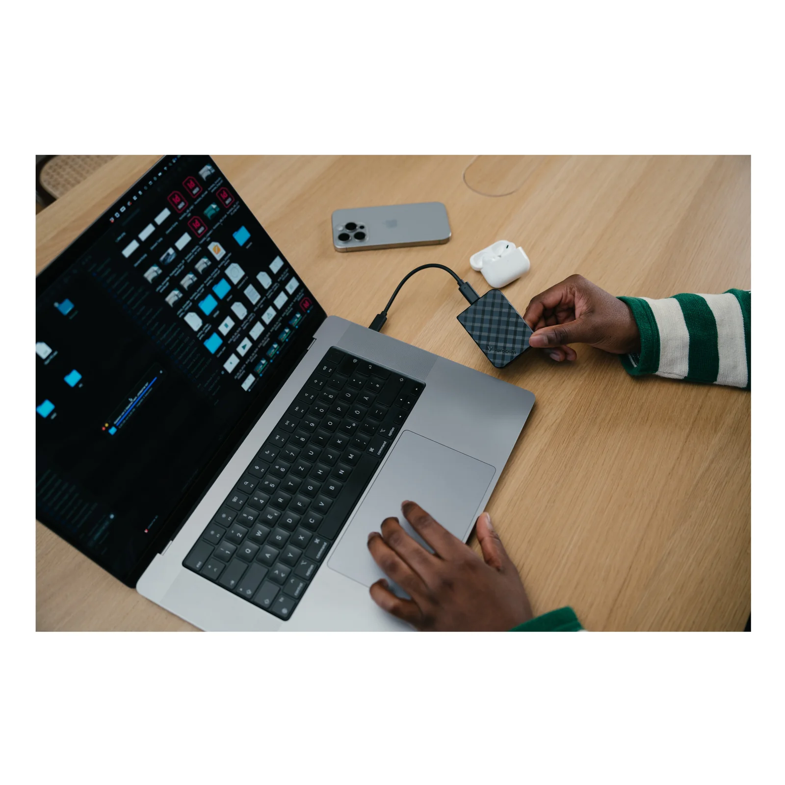 Verbatim Store 'n' Go Mini Diamond 1 To USB Type-C 3.2 Gen 2 (3.1 Gen 2) Noir