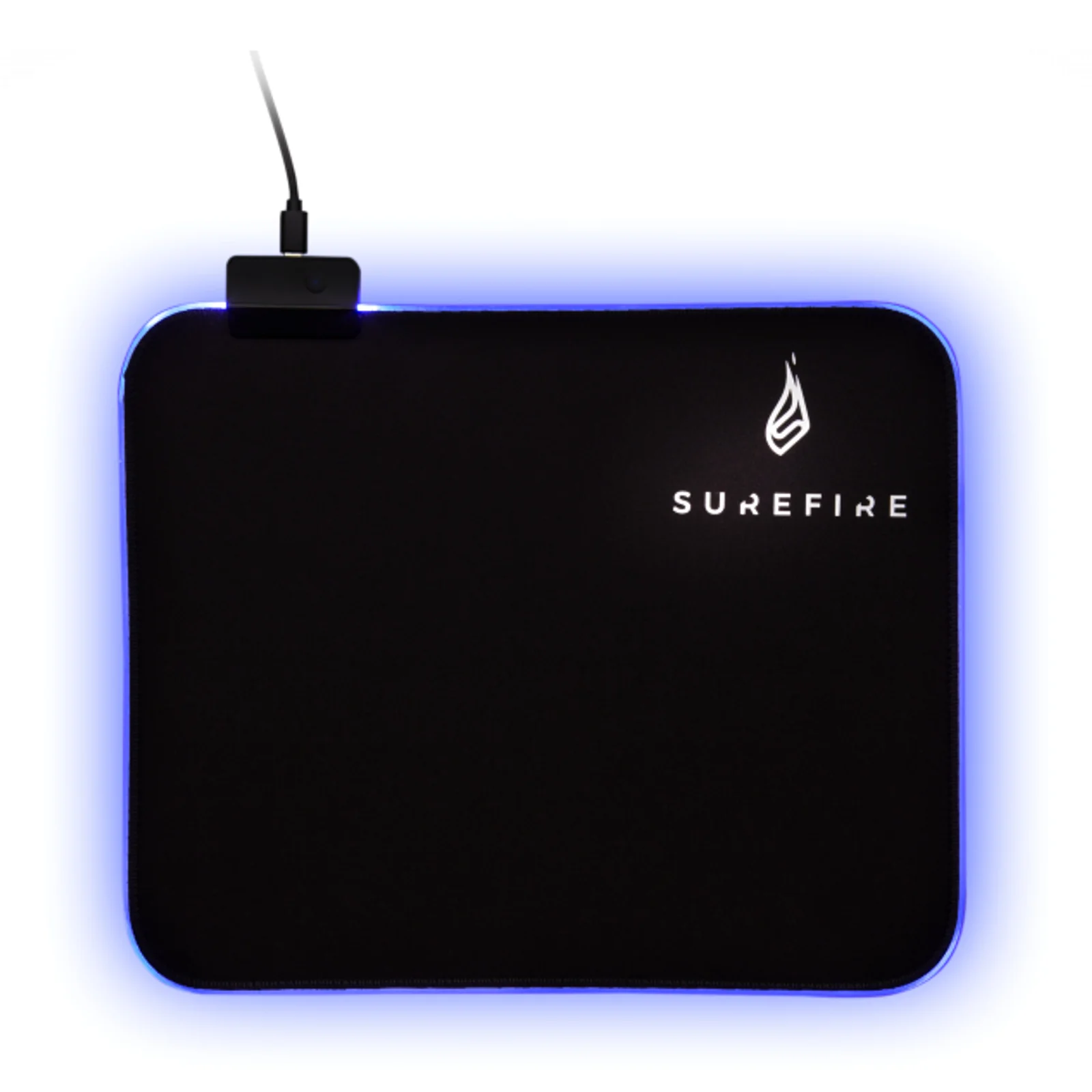 SureFire Silent Flight RGB-320 Tapis de souris de jeu Noir