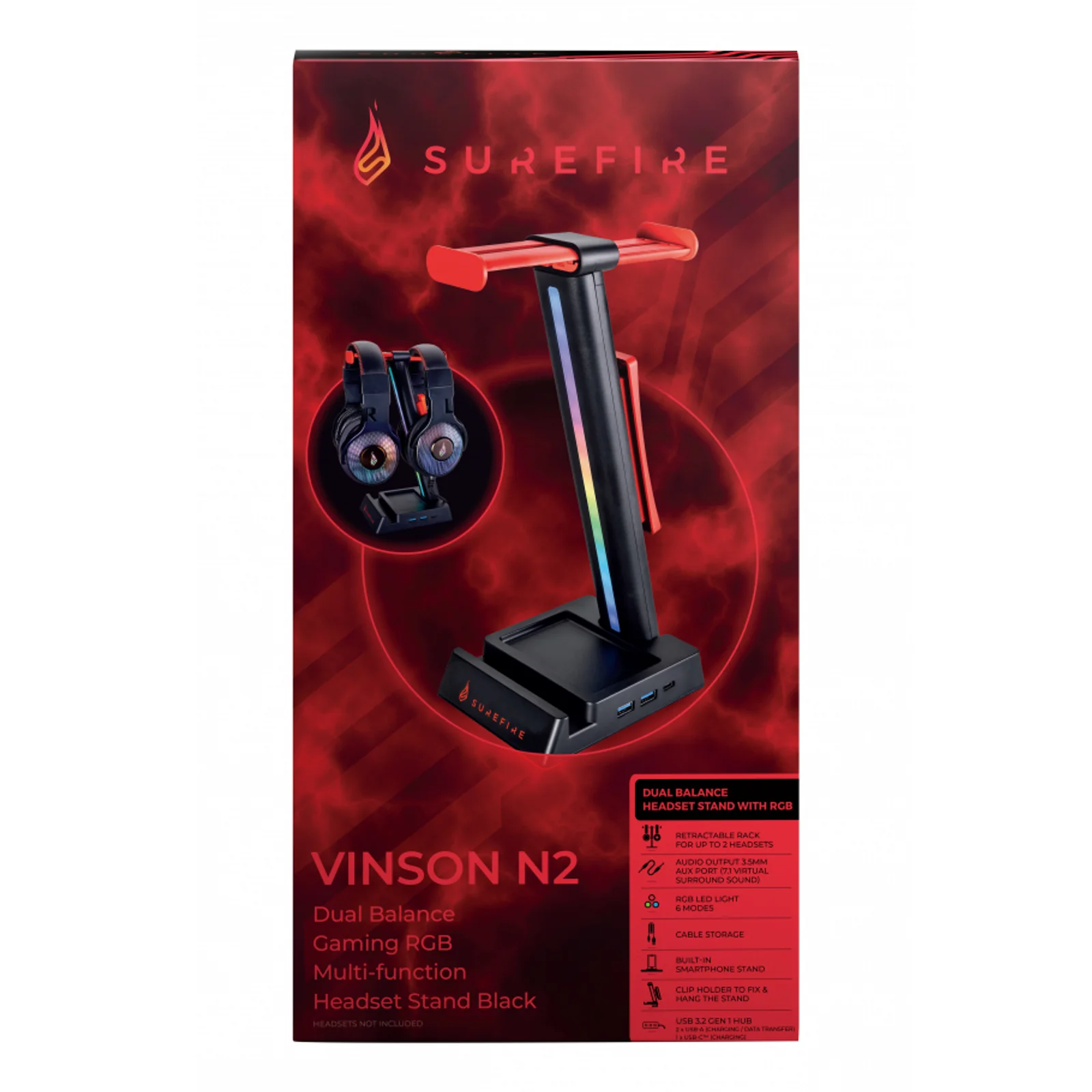 SureFire VINSON N2 Support pour casque