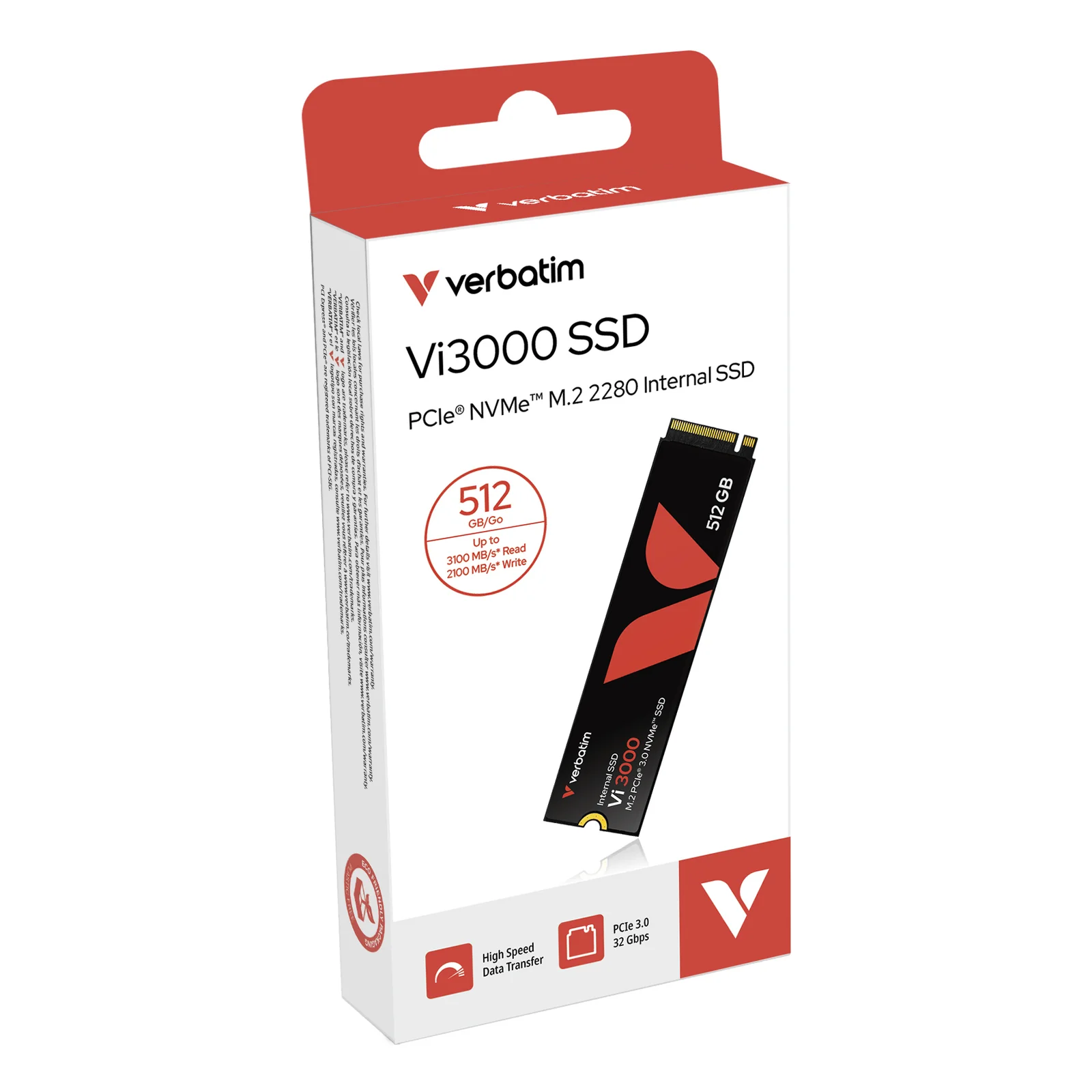 Vi3000 512 Go M.2 PCI Express 3.0 NVMe