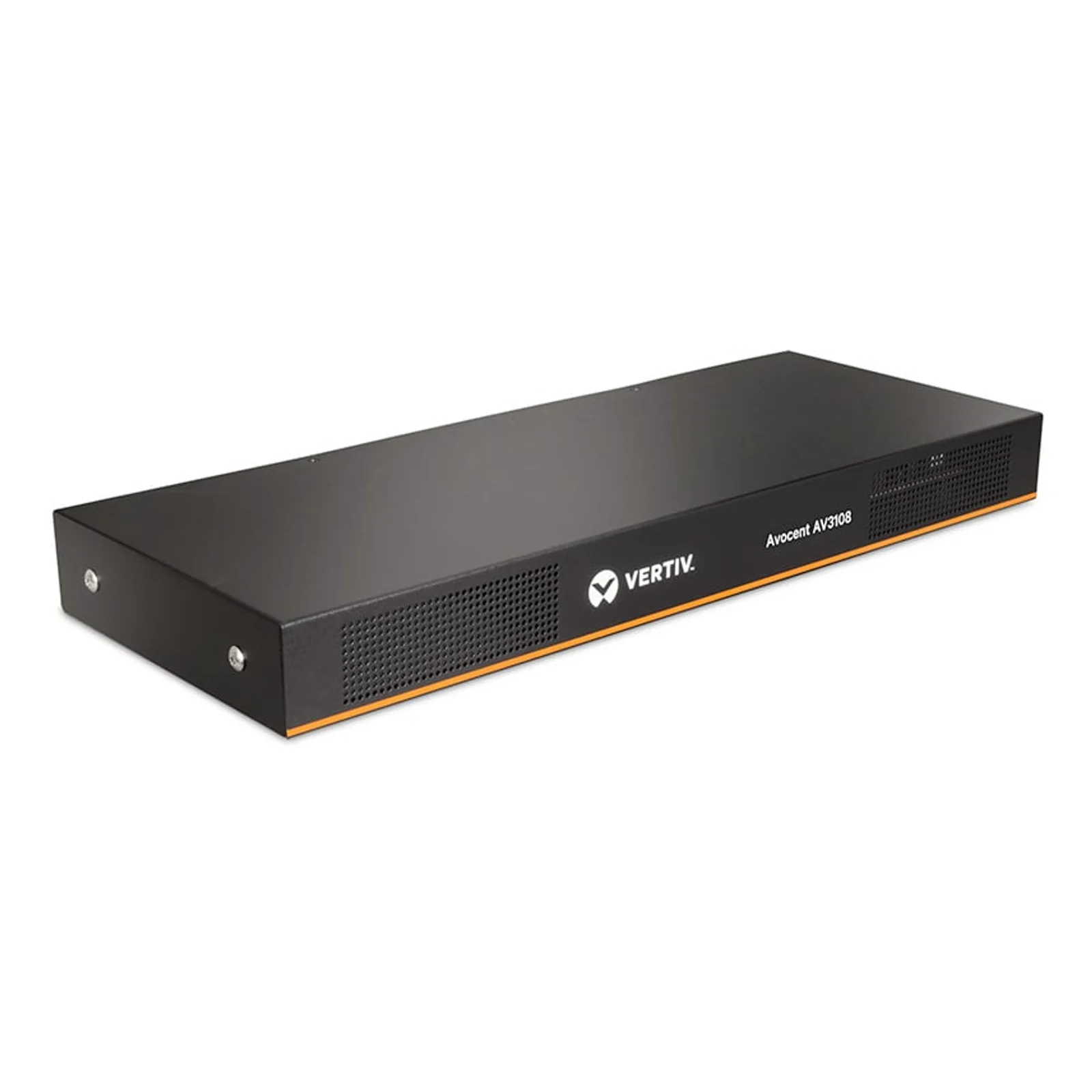 Vertiv Avocent AV 3108 commutateur écran, clavier et souris Grille de montage Noir