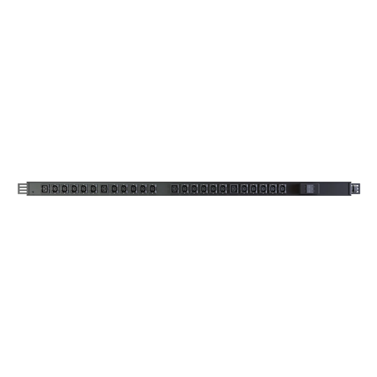 PowerGo PDU en rack basique | 0U | Vertical | 230 V | 32 A | 20 prises IEC C13 à verrouillage manuel, 4 prises IEC C19 à verrouillage manuel | 7,3 kW | 1P+N+E (IP44) | EP0G90A0