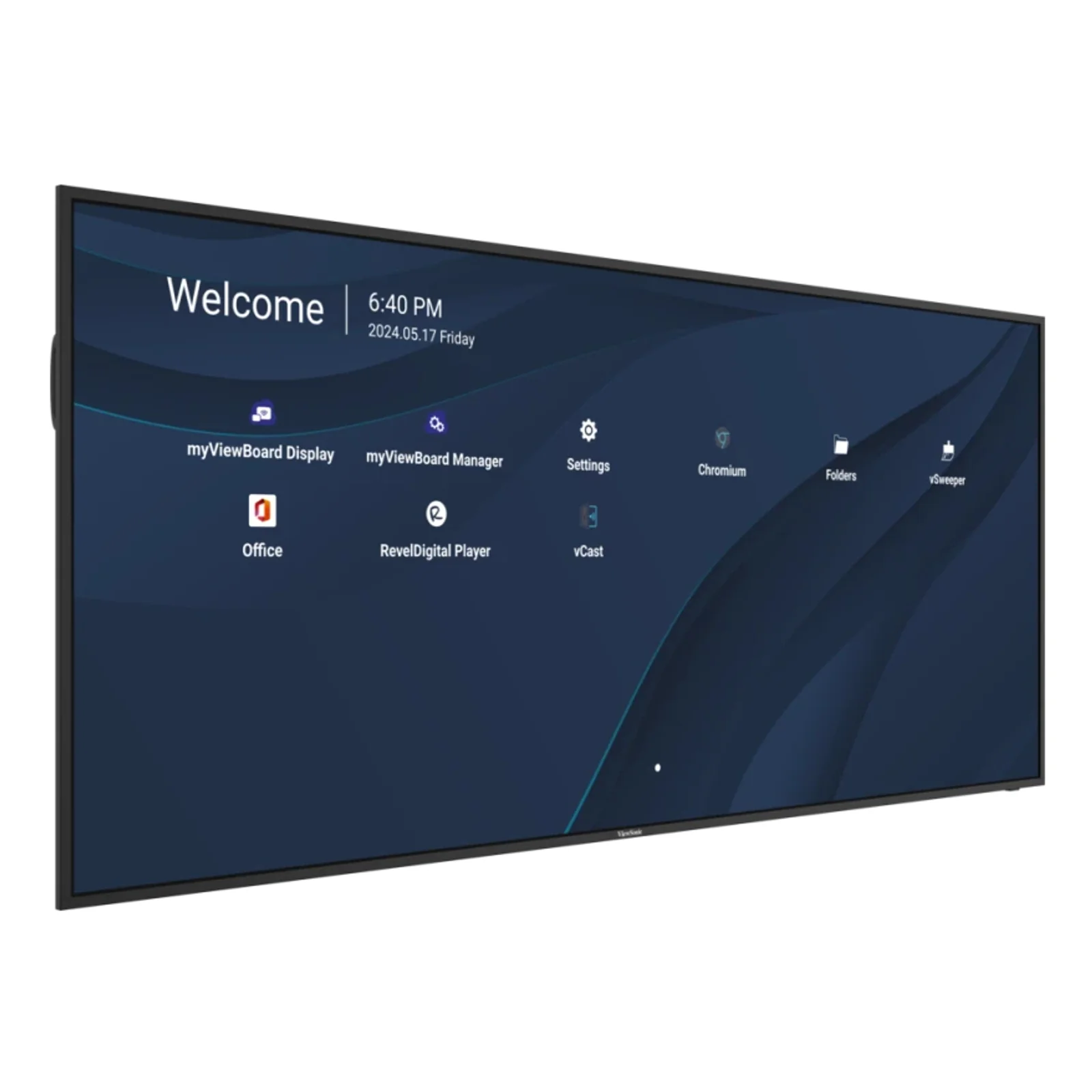 Viewsonic CDE105UW tableau blanc interactif 2,67 m (105") 5120 x 2160 pixels Noir