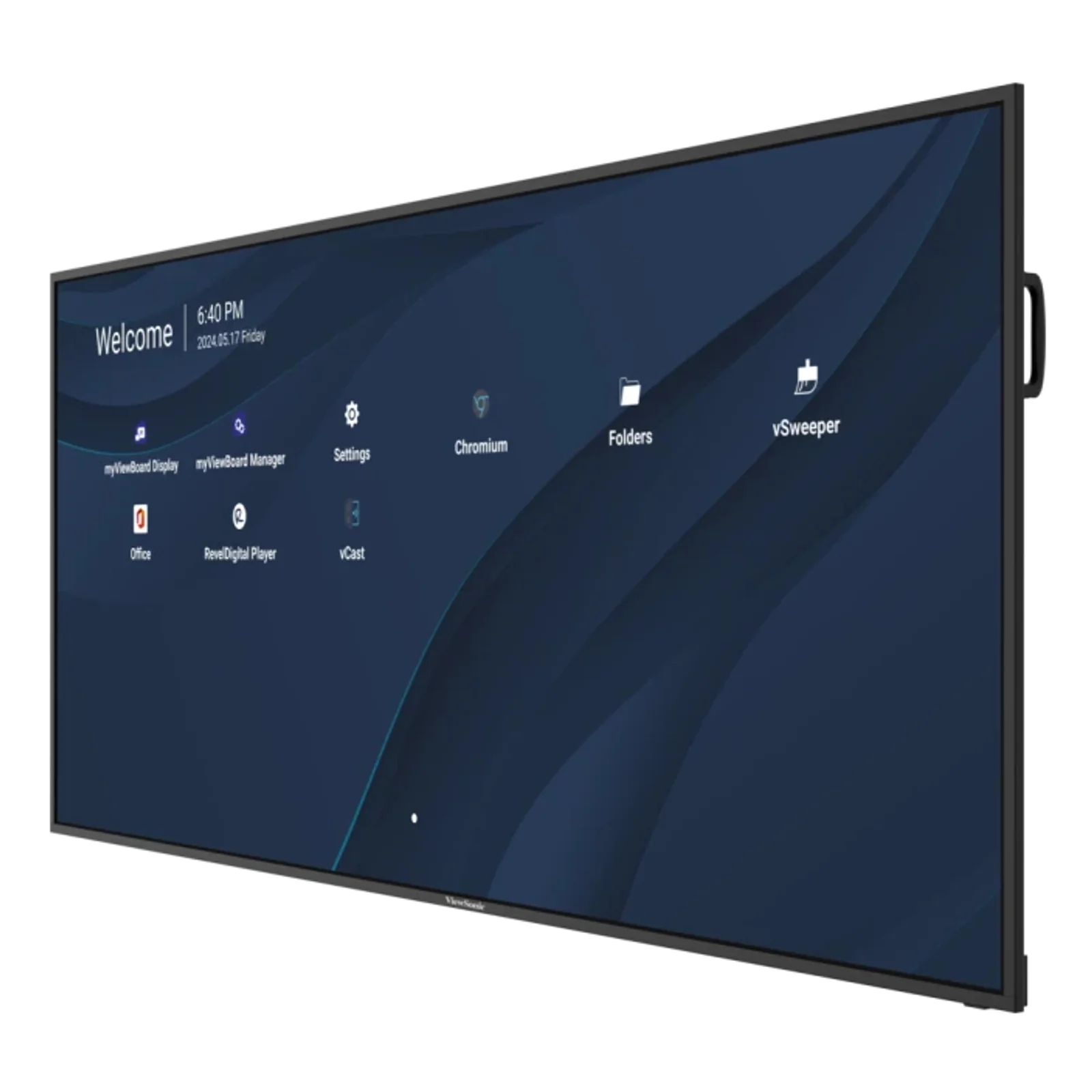 Viewsonic CDE105UW tableau blanc interactif 2,67 m (105") 5120 x 2160 pixels Noir