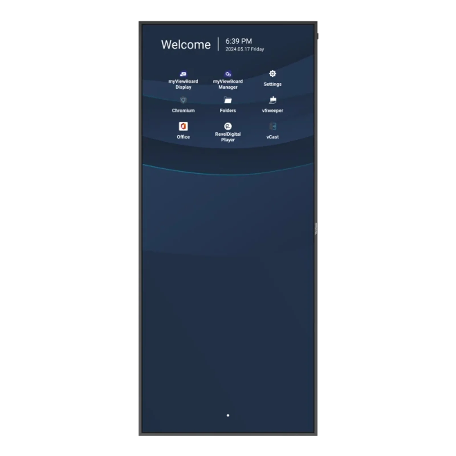 Viewsonic CDE105UW tableau blanc interactif 2,67 m (105") 5120 x 2160 pixels Noir