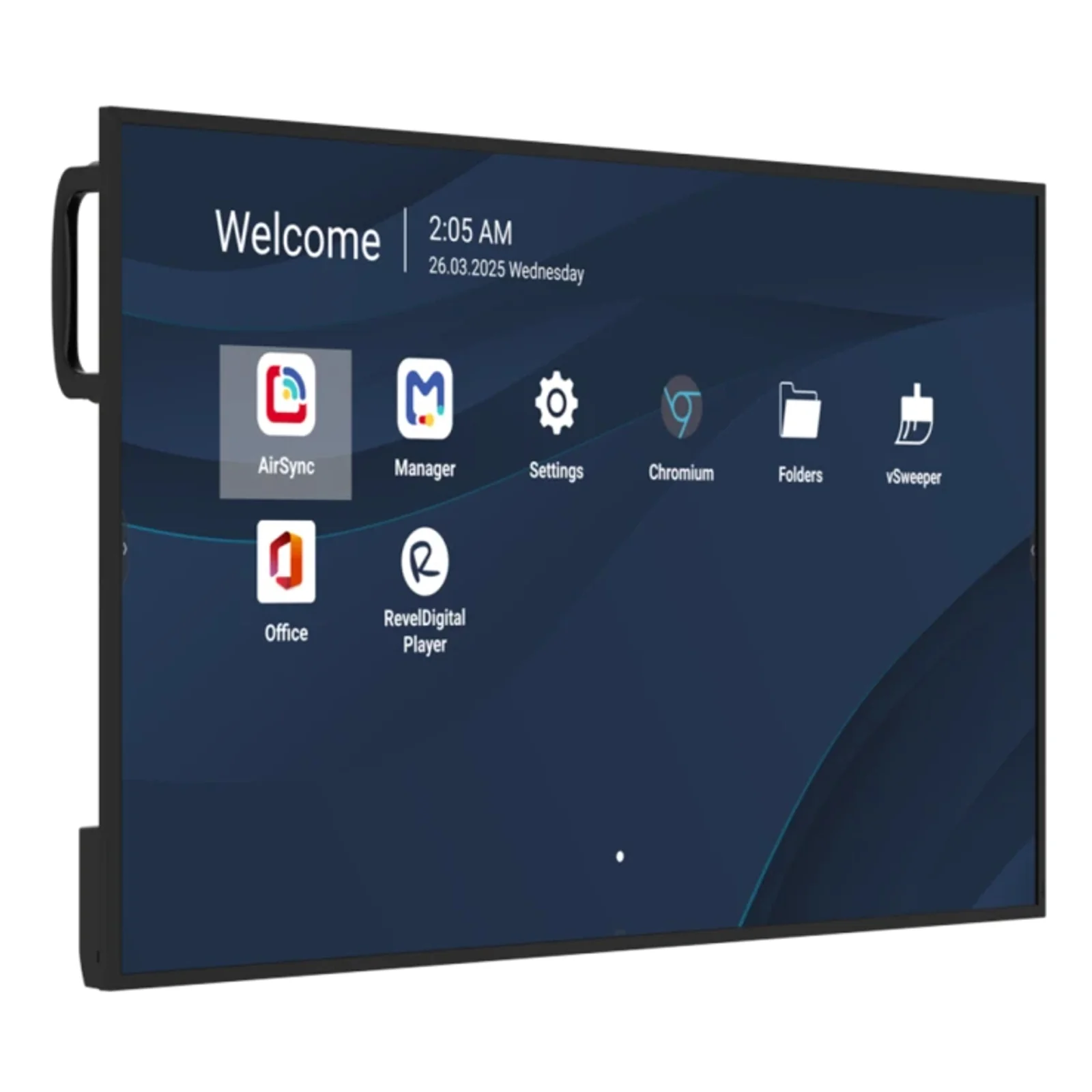Viewsonic CDE4331-1C Écran d'affichage dynamique Écran plat de signalisation numérique 109,2 cm (43") LCD Wifi 500 cd/m² 4K Ultra HD Noir Intégré dans le processeur Android 14 24/7