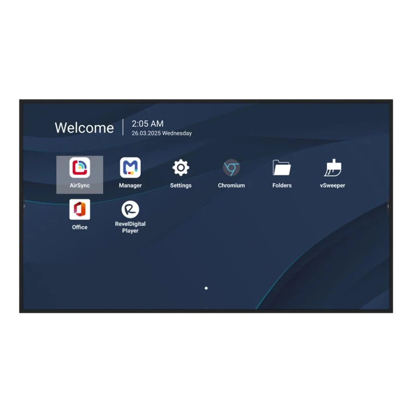CDE5014-2C Écran d'affichage dynamique Écran plat de signalisation numérique 127 cm (50") LCD Wifi 500 cd/m² 4K Ultra HD Noir Intégré dans le processeur Android 14 24/7