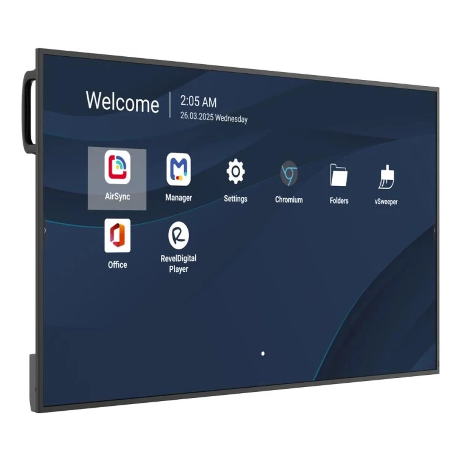 Viewsonic CDE5014-2C Écran d'affichage dynamique Écran plat de signalisation numérique 127 cm (50") LCD Wifi 500 cd/m² 4K Ultra HD Noir Intégré dans le processeur Android 14 24/7