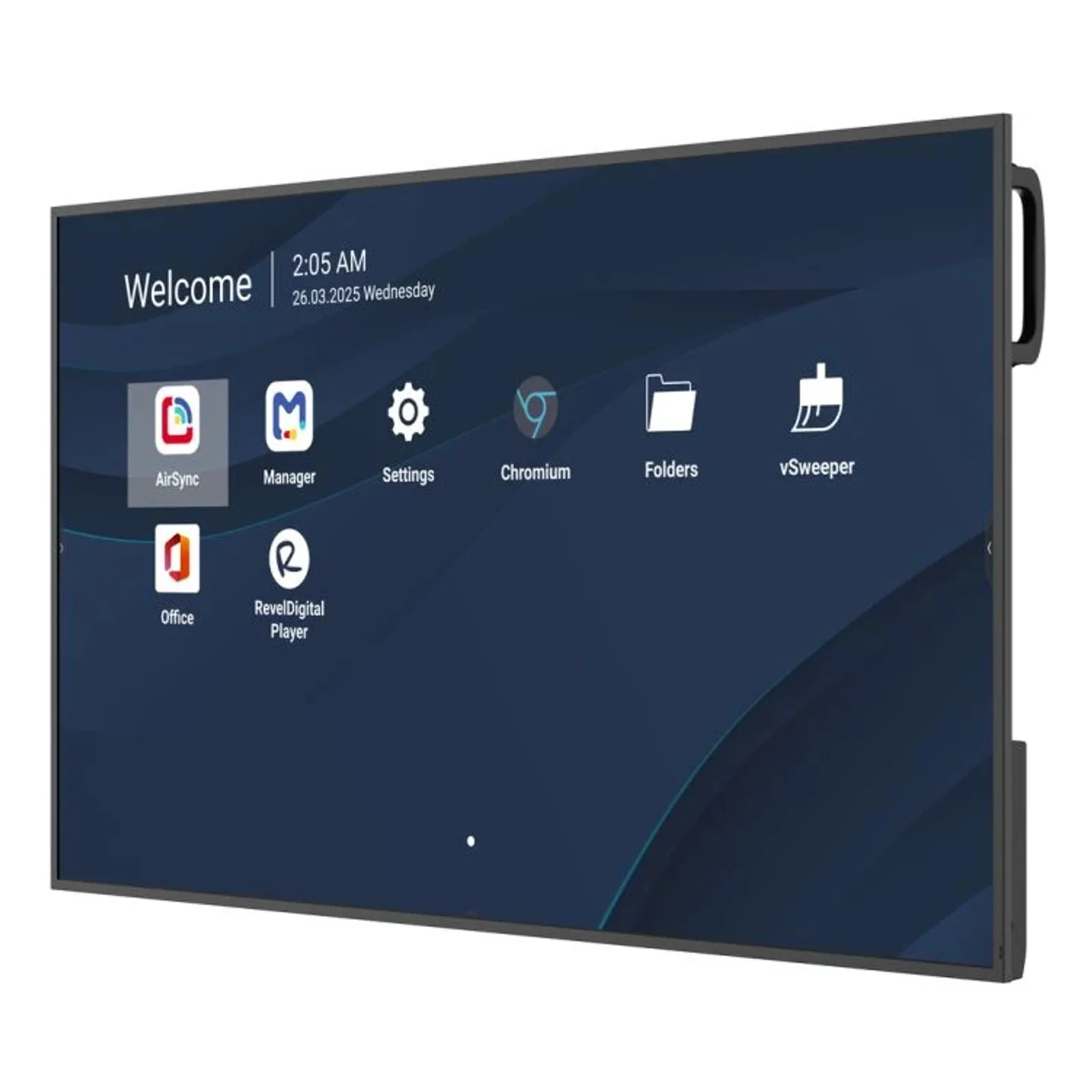 Viewsonic CDE5014-2C Écran d'affichage dynamique Écran plat de signalisation numérique 127 cm (50") LCD Wifi 500 cd/m² 4K Ultra HD Noir Intégré dans le processeur Android 14 24/7