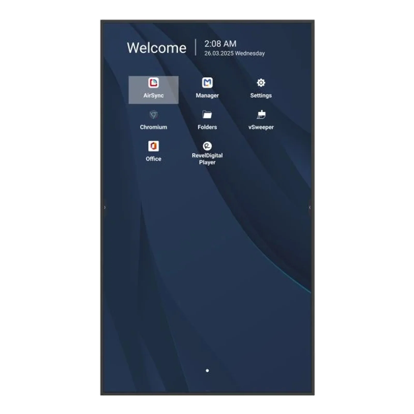 Viewsonic CDE5514-2C Écran d'affichage dynamique Écran plat de signalisation numérique 139,7 cm (55") LCD Wifi 500 cd/m² 4K Ultra HD Noir Intégré dans le processeur Android 14 24/7