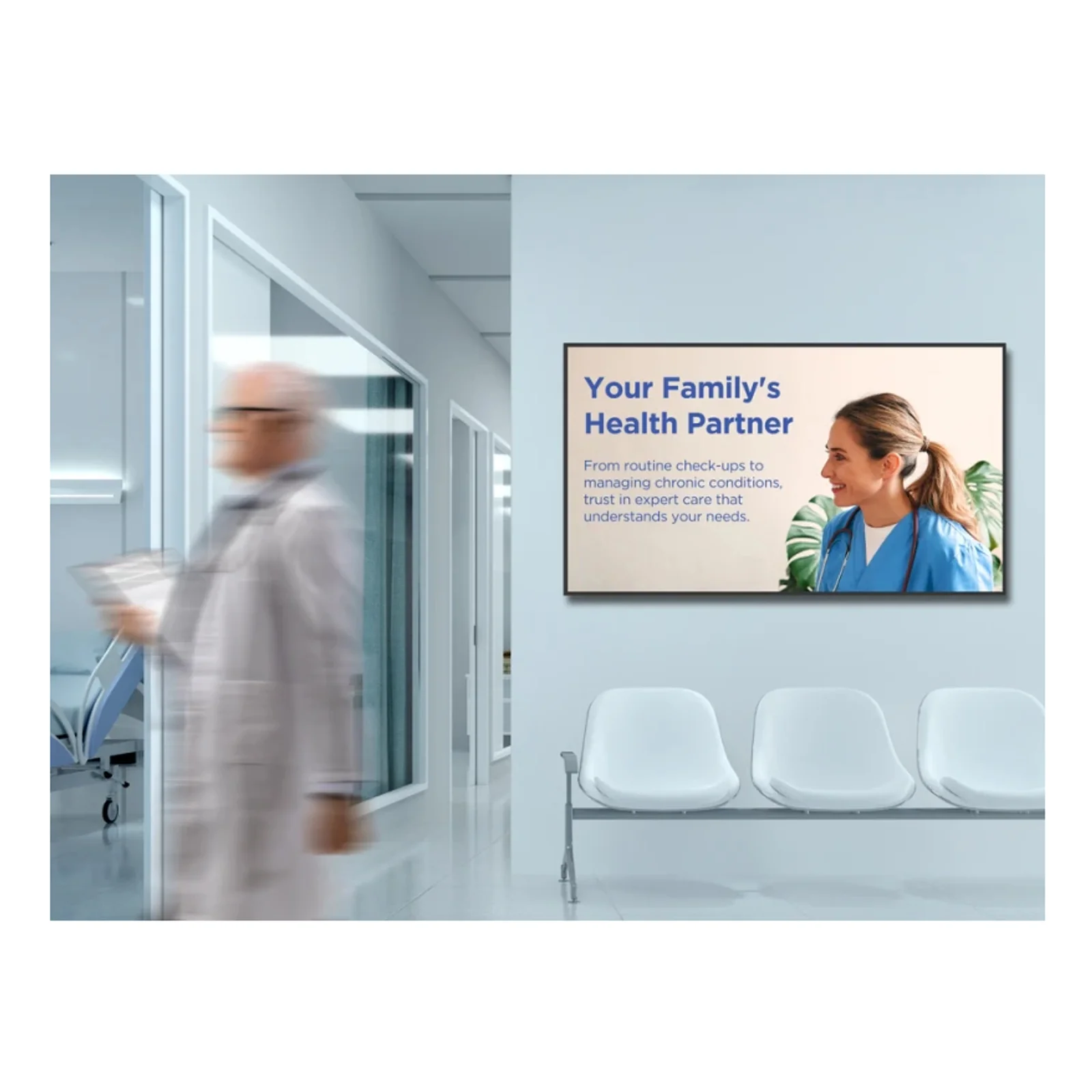 Viewsonic CDE5531-1C Écran d'affichage dynamique Écran plat de signalisation numérique 139,7 cm (55") LCD Wifi 500 cd/m² 4K Ultra HD Noir Intégré dans le processeur Android 14 24/7