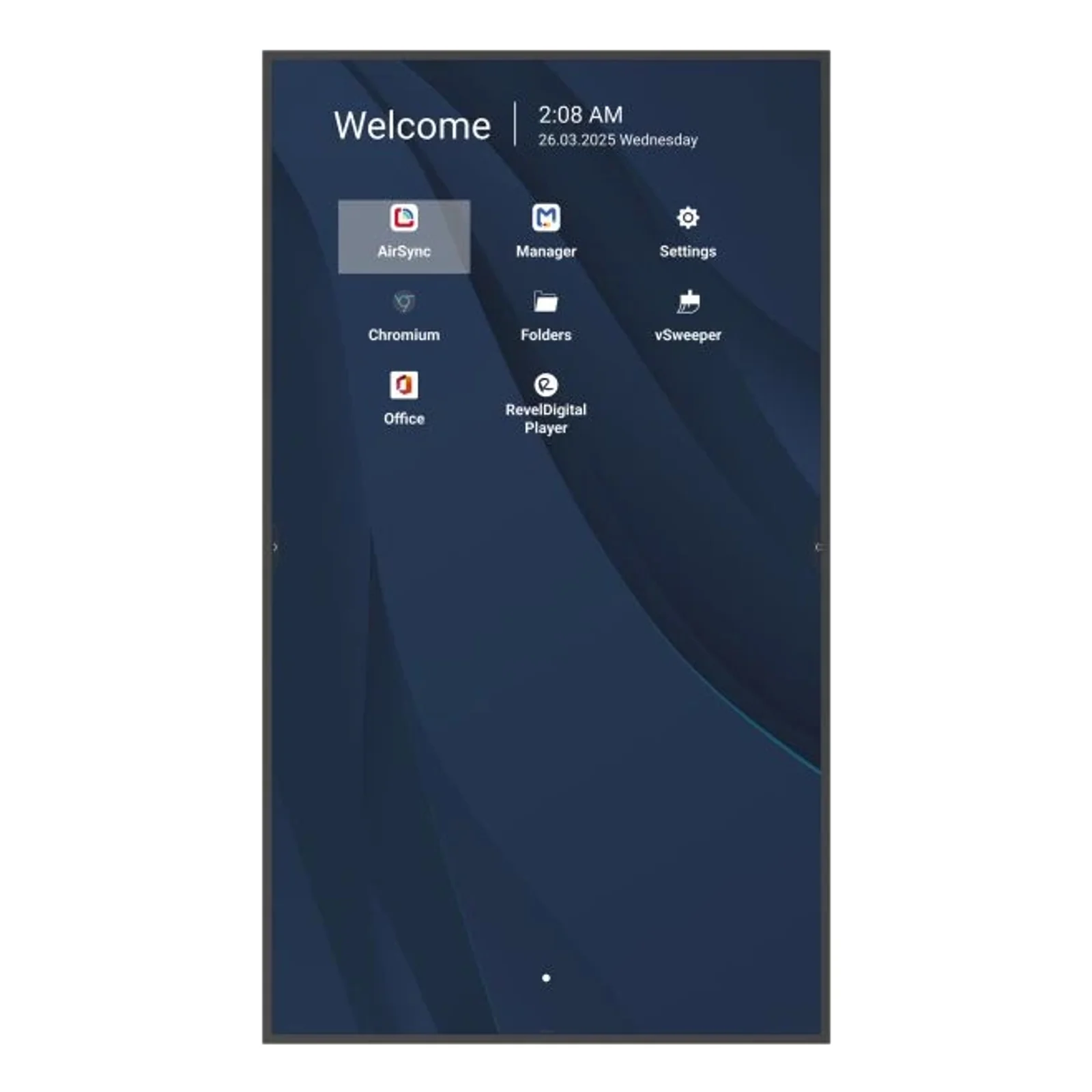 Viewsonic CDE7514-2C Écran d'affichage dynamique Écran plat de signalisation numérique 190,5 cm (75") LCD Wifi 500 cd/m² 4K Ultra HD Noir Intégré dans le processeur Android 14 24/7