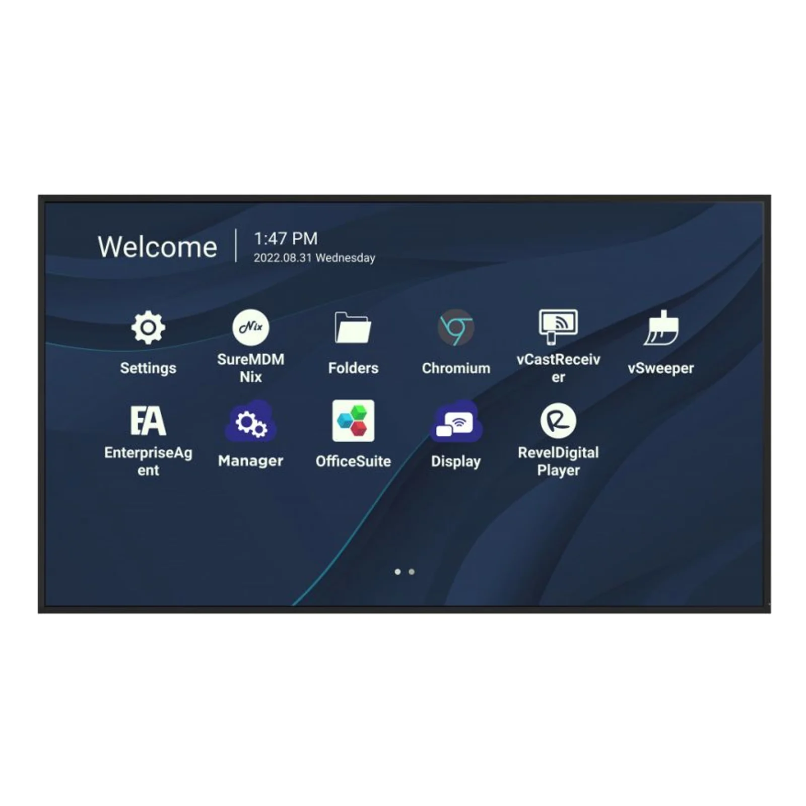CDE7530 Écran d'affichage dynamique 190,5 cm (75") Wifi 450 cd/m² 4K Ultra HD Noir Intégré dans le processeur Android 11