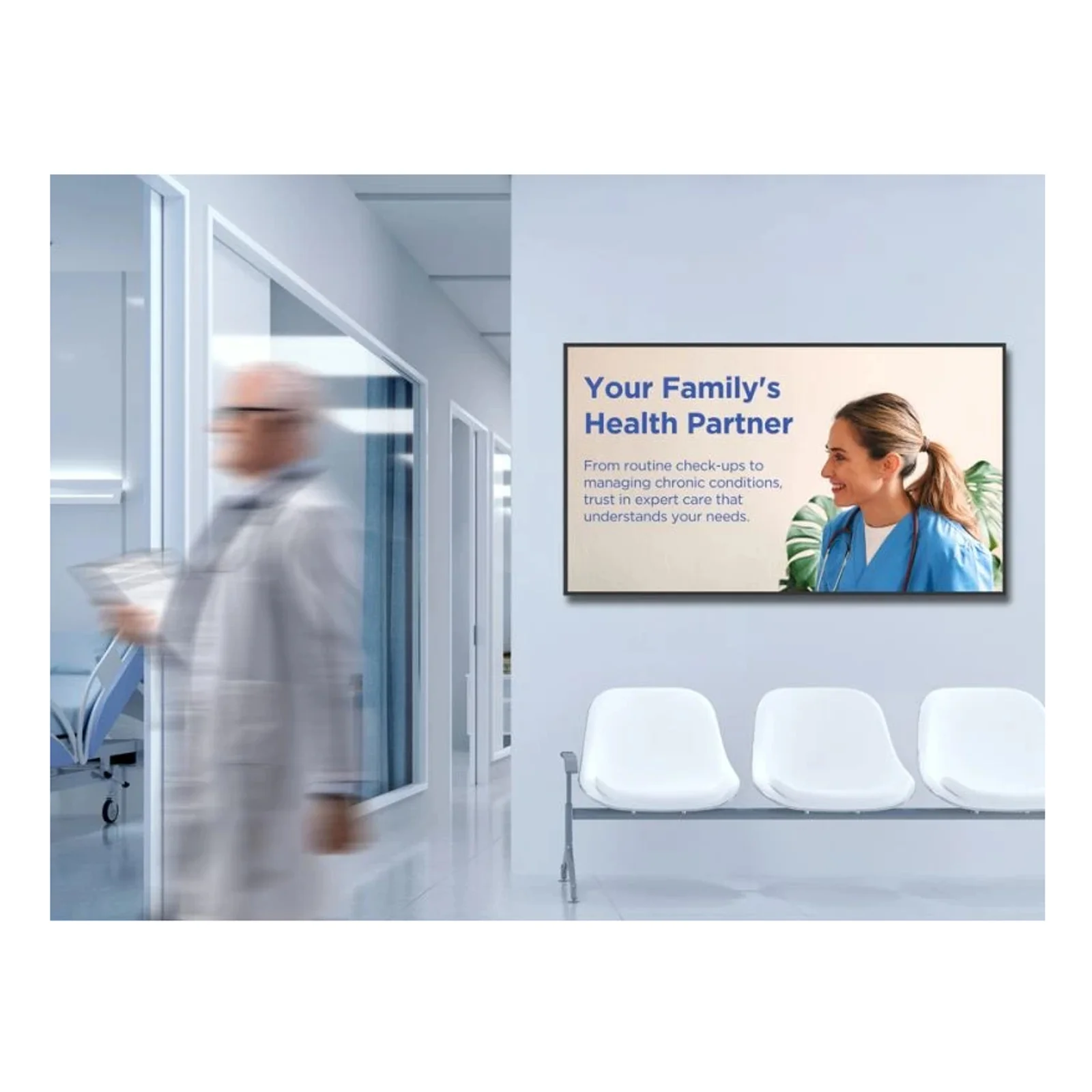 Viewsonic CDE7531-1C Écran d'affichage dynamique Écran plat de signalisation numérique 190,5 cm (75") LCD Wifi 500 cd/m² 4K Ultra HD Noir Intégré dans le processeur Android 14 24/7