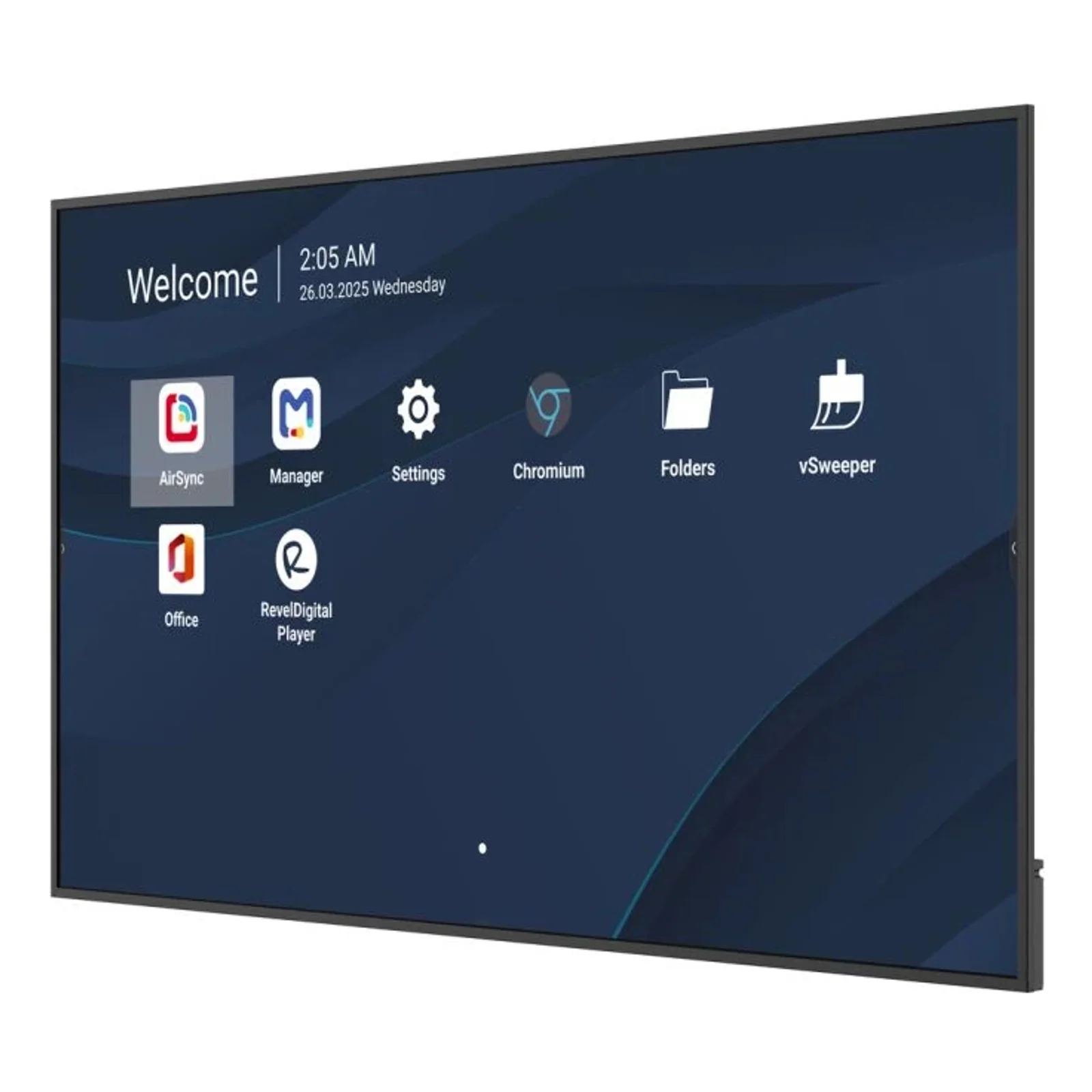 Viewsonic CDE8614-2C Écran d'affichage dynamique Écran plat de signalisation numérique 2,18 m (86") LCD Wifi 500 cd/m² 4K Ultra HD Noir Intégré dans le processeur Android 14 24/7