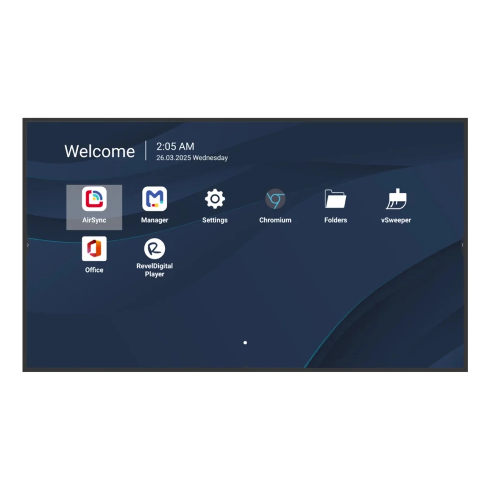 CDE8631-1C Écran d'affichage dynamique Écran plat de signalisation numérique 2,18 m (86") LCD Wifi 500 cd/m² 4K Ultra HD Noir Intégré dans le processeur Android 14 24/7