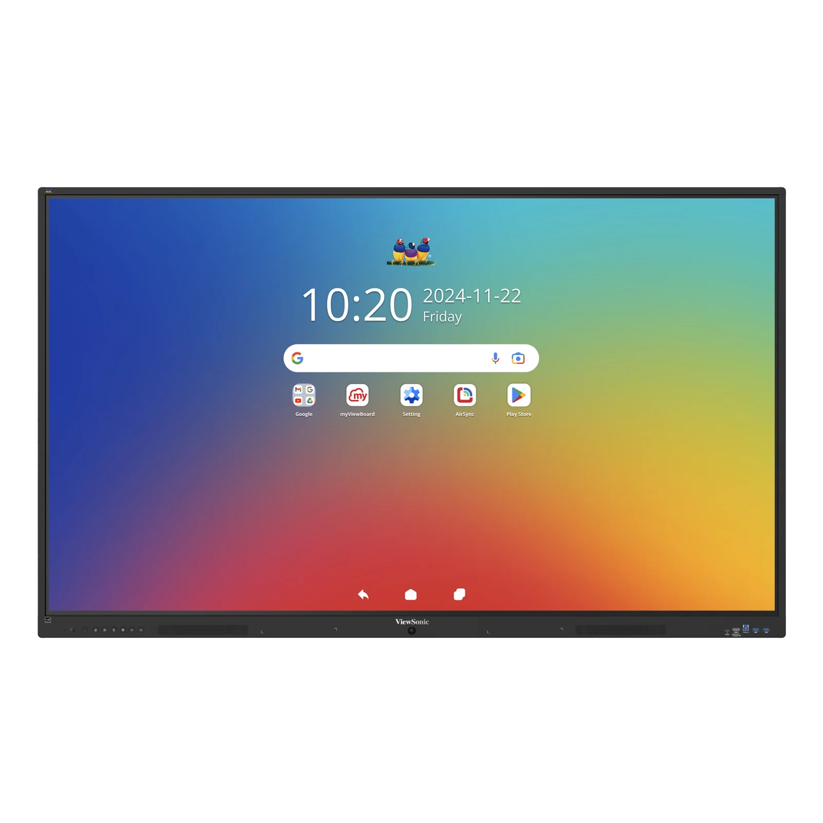 IFP 86IN 4K ANDROID 16 EDLA 64 tableau blanc interactif 2,18 m (86") 3840 x 2160 pixels Écran tactile