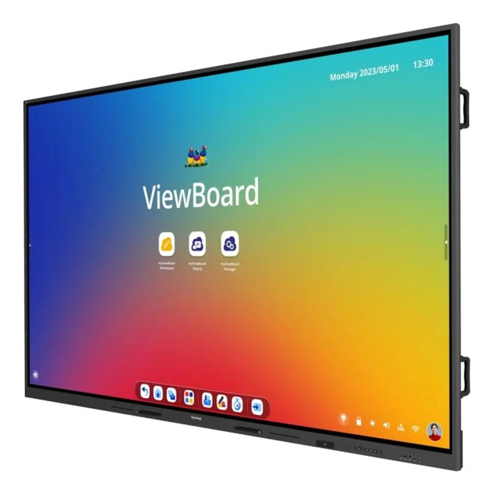 Viewsonic IFP110 tableau blanc interactif 2,79 m (110") 3840 x 2160 pixels Écran tactile Noir HDMI