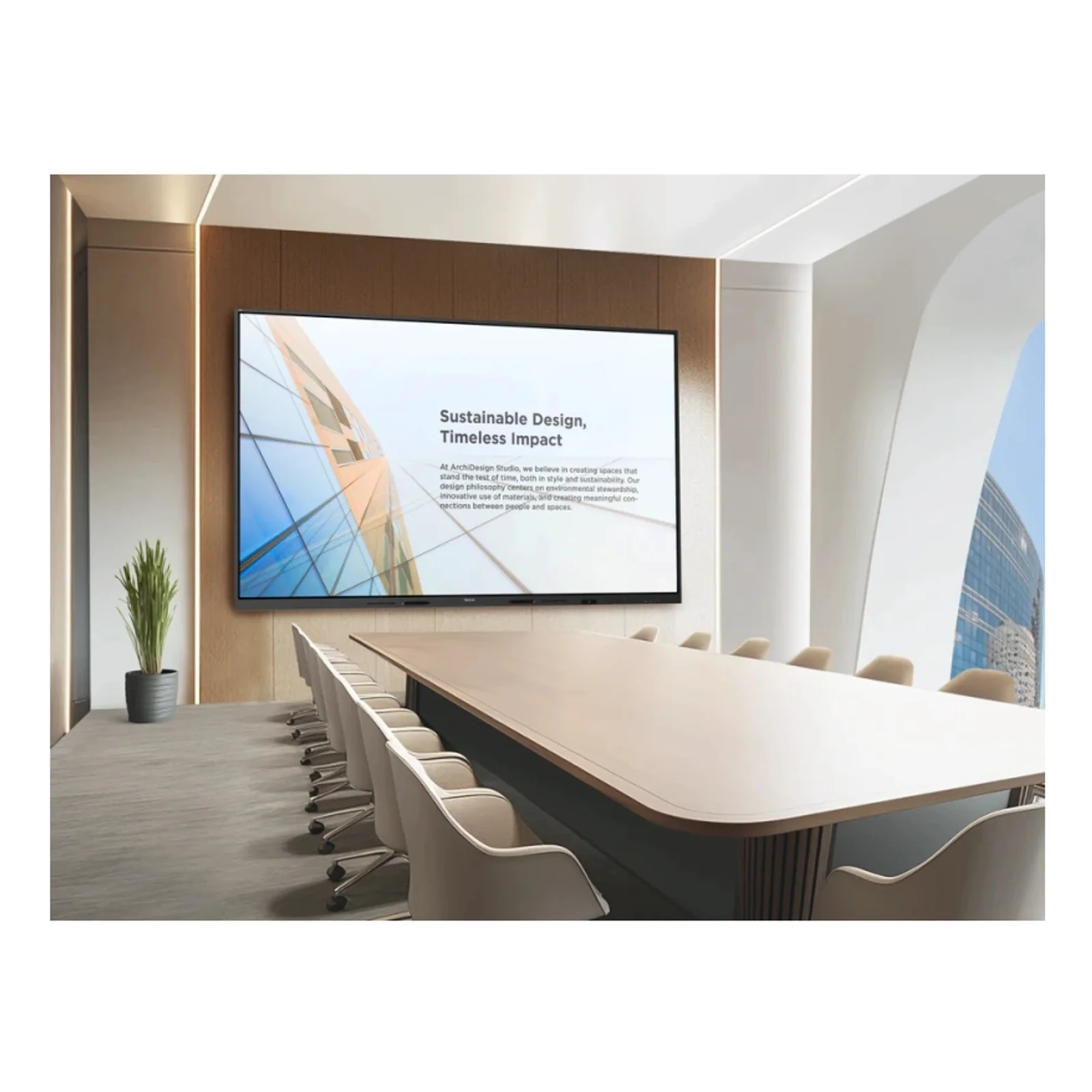 Viewsonic IFP110 tableau blanc interactif 2,79 m (110") 3840 x 2160 pixels Écran tactile Noir HDMI