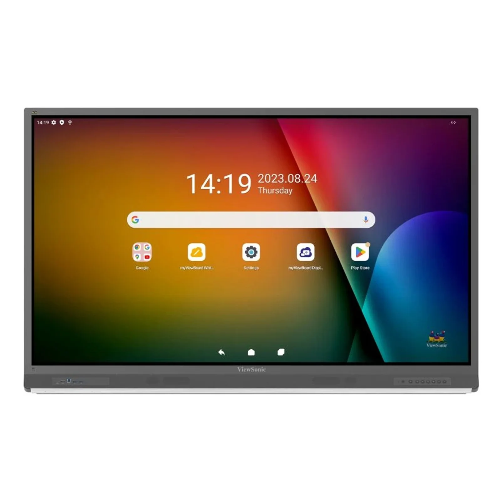 IFP6552-2F Écran d'affichage dynamique Écran plat de signalisation numérique 165,1 cm (65") LCD 450 cd/m² 4K Ultra HD Noir Écran tactile Intégré dans le processeur Android