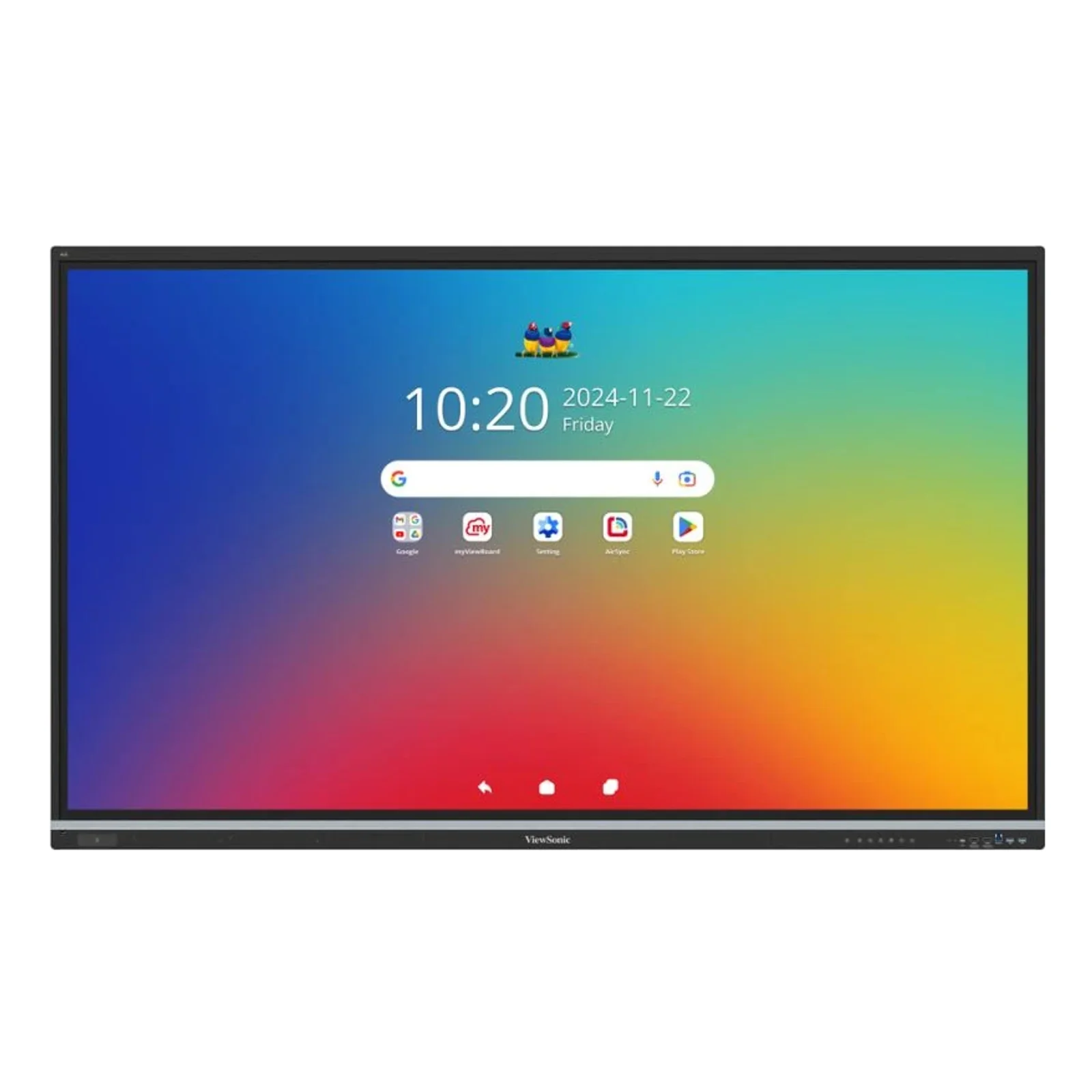 IFP7551-3C tableau blanc interactif 190,5 cm (75") 3840 x 2160 pixels Écran tactile Noir