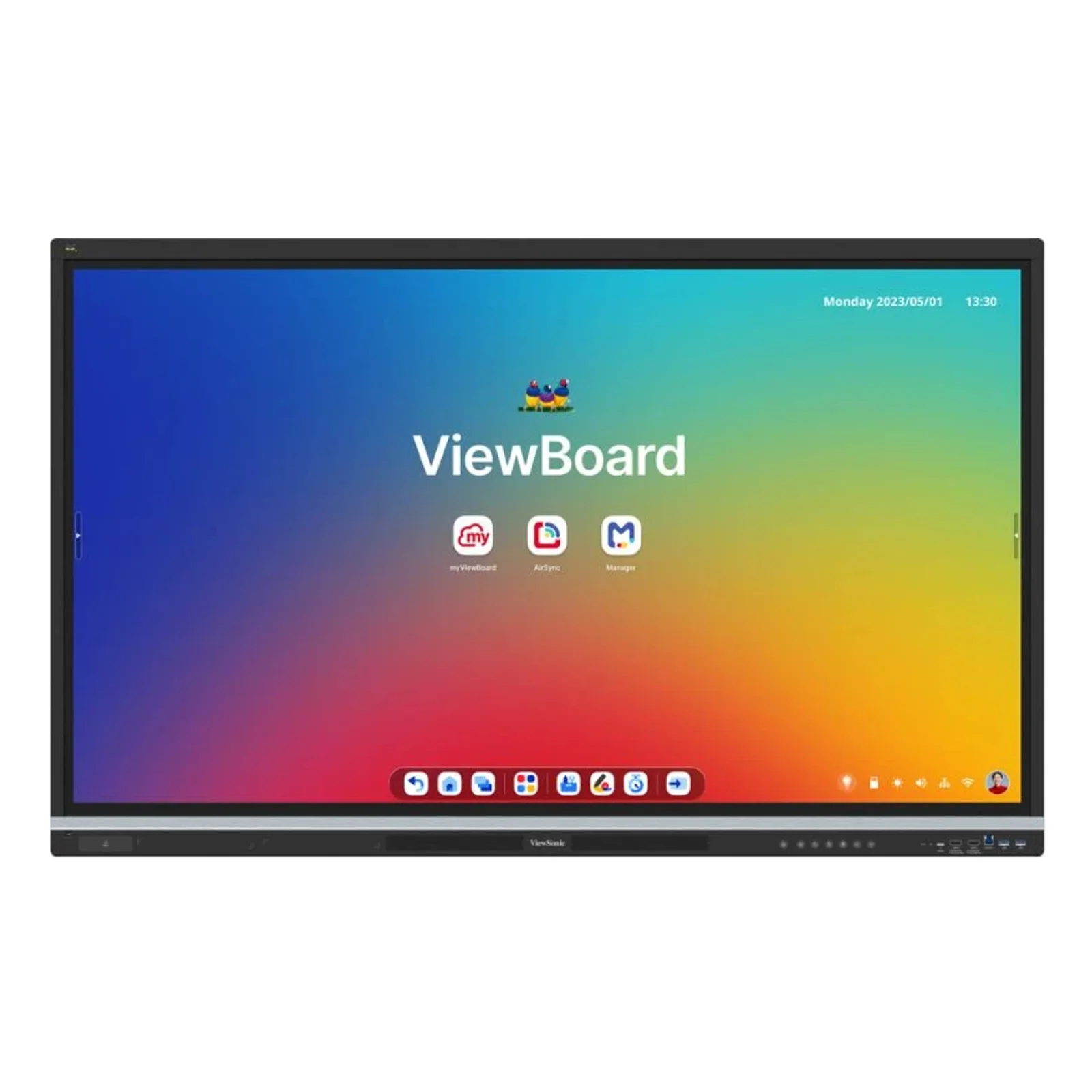 Viewsonic IFP9851 Display tableau blanc interactif 2,49 m (98") 3840 x 2160 pixels Écran tactile Noir
