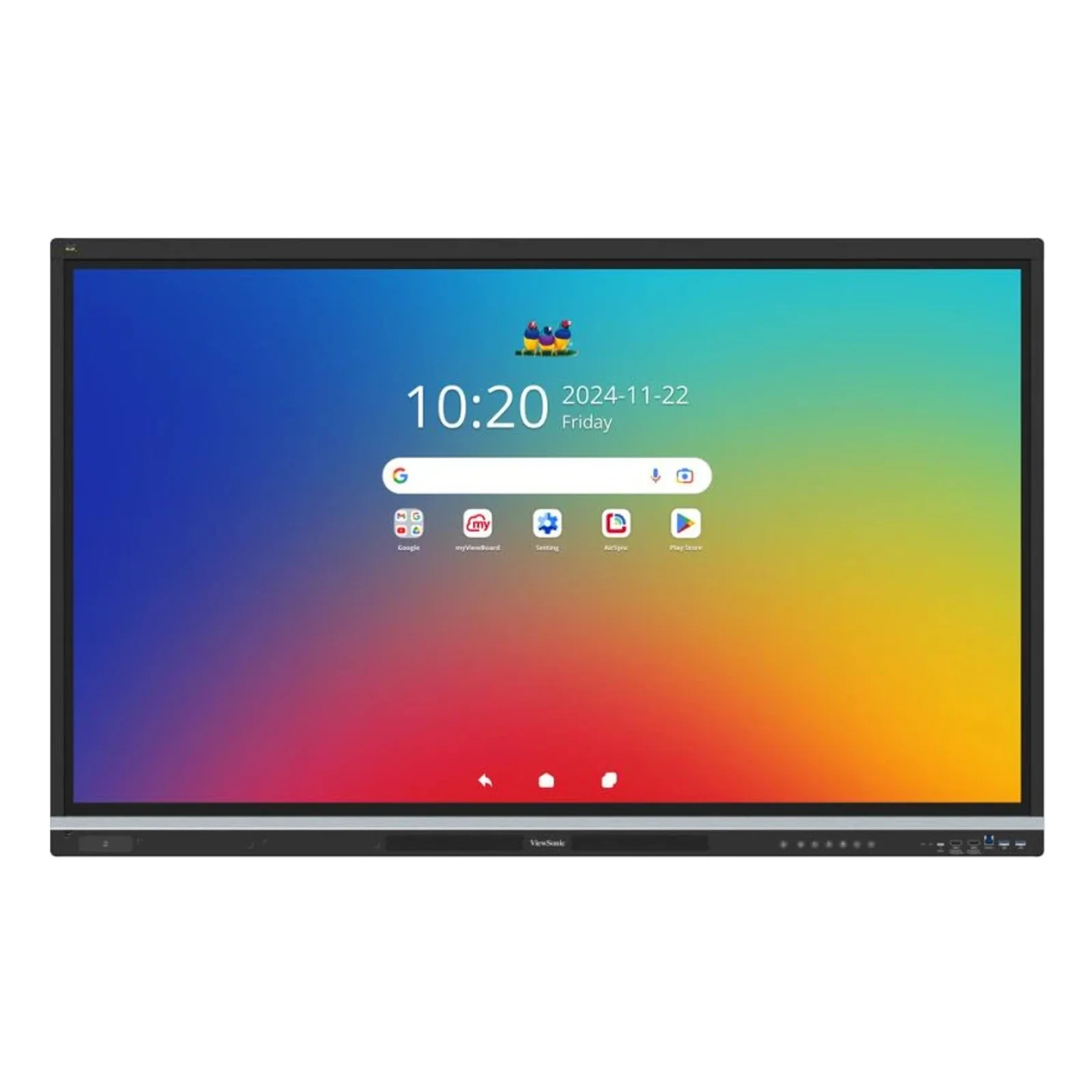 Viewsonic IFP9851 Display tableau blanc interactif 2,49 m (98") 3840 x 2160 pixels Écran tactile Noir