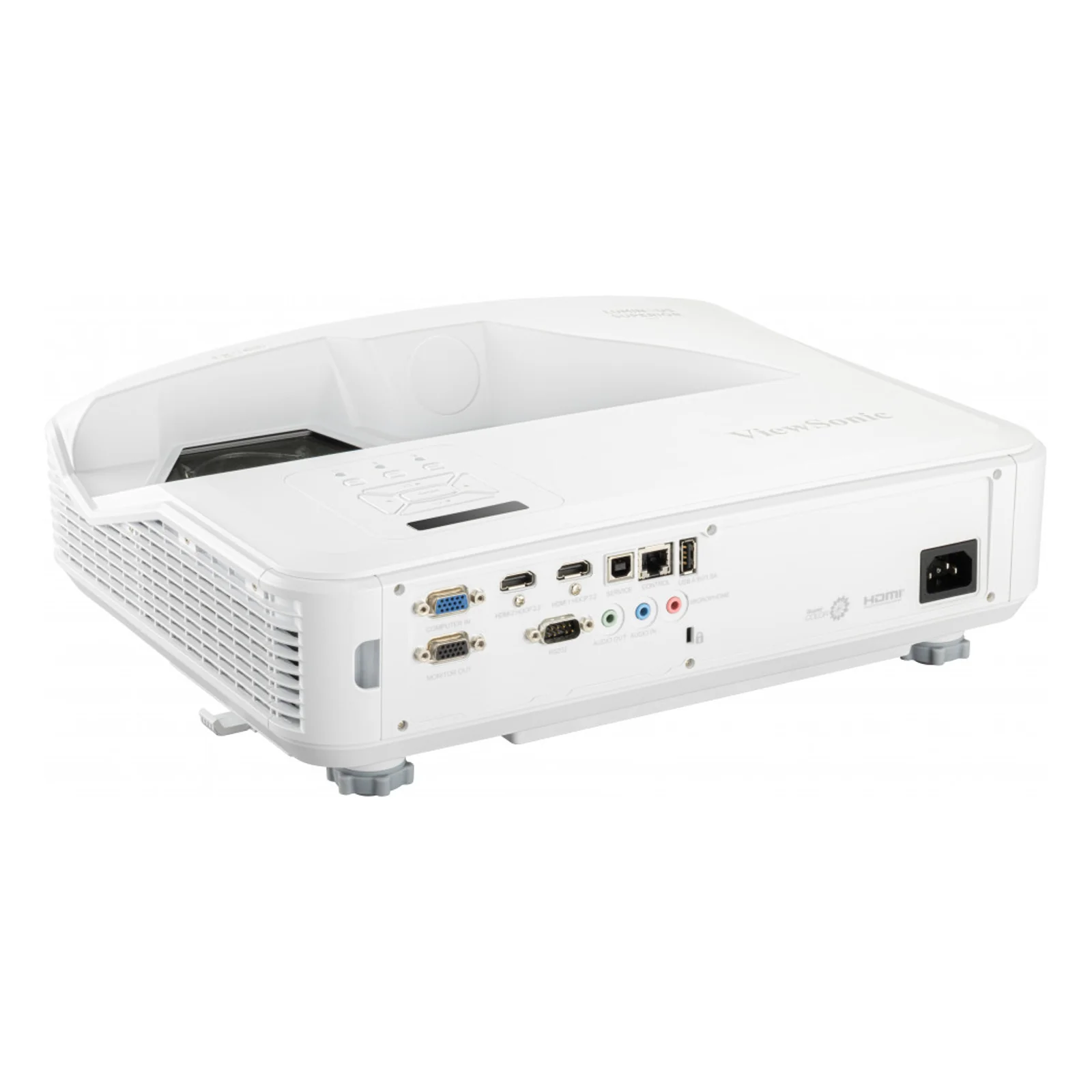 Viewsonic LS832WU vidéo-projecteur Projecteur à focale ultra courte 5000 ANSI lumens WUXGA (1920x1200) Blanc
