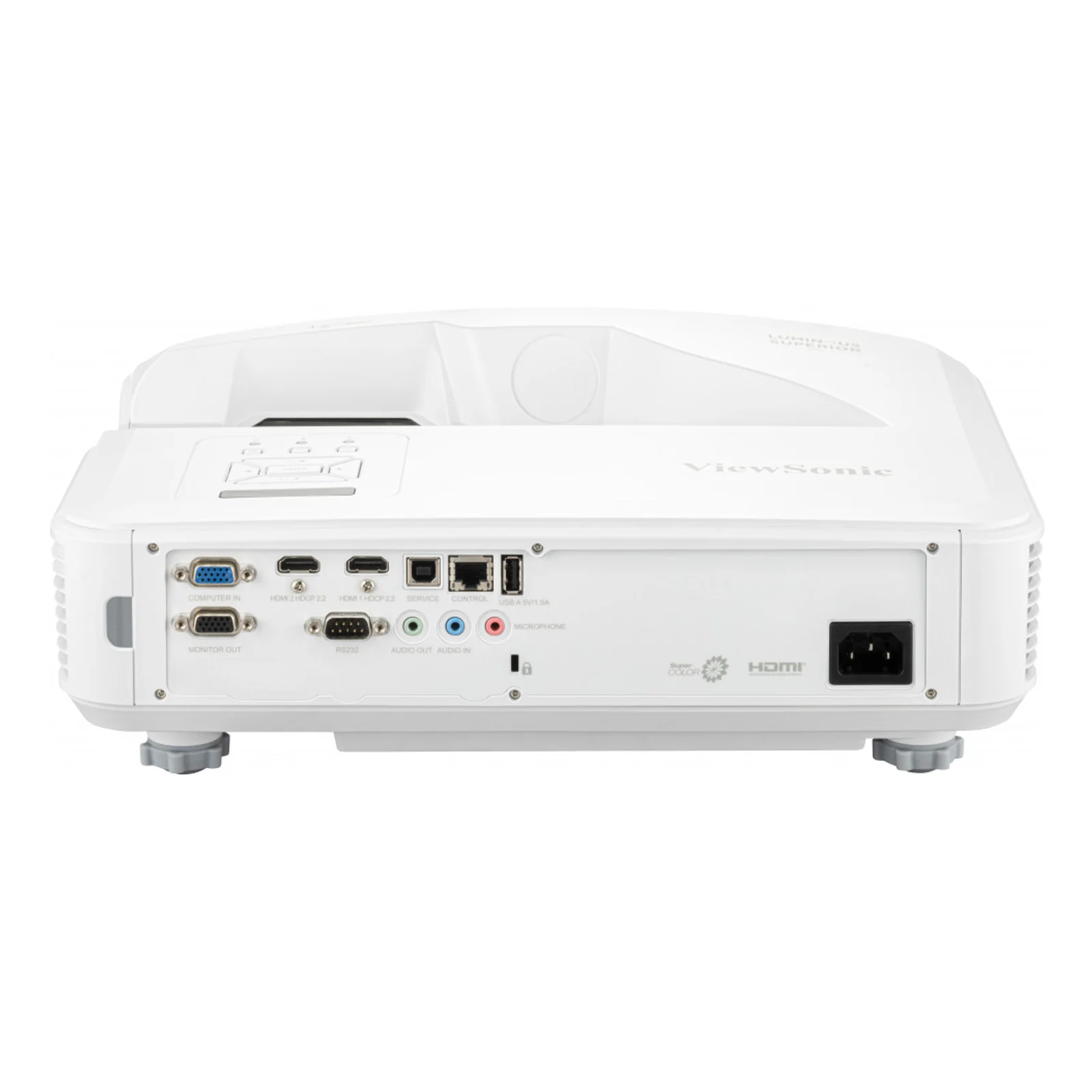 Viewsonic LS832WU vidéo-projecteur Projecteur à focale ultra courte 5000 ANSI lumens WUXGA (1920x1200) Blanc