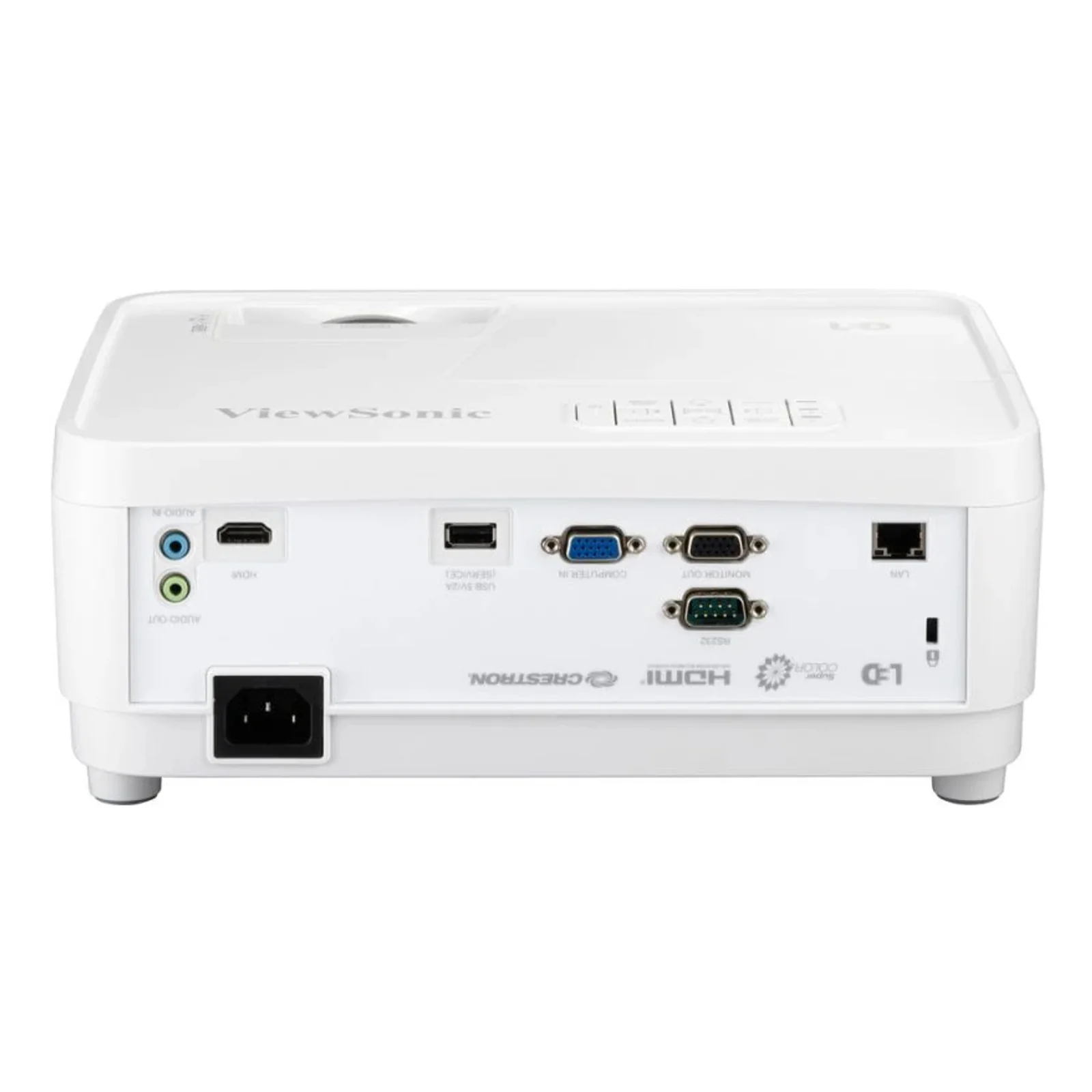 Viewsonic LSD300W-ST vidéo-projecteur Projecteur à focale courte 3300 ANSI lumens DLP WXGA (1280x800) Blanc