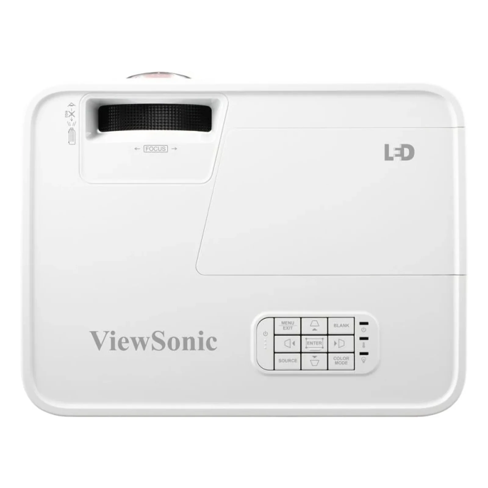Viewsonic LSD300W-ST vidéo-projecteur Projecteur à focale courte 3300 ANSI lumens DLP WXGA (1280x800) Blanc