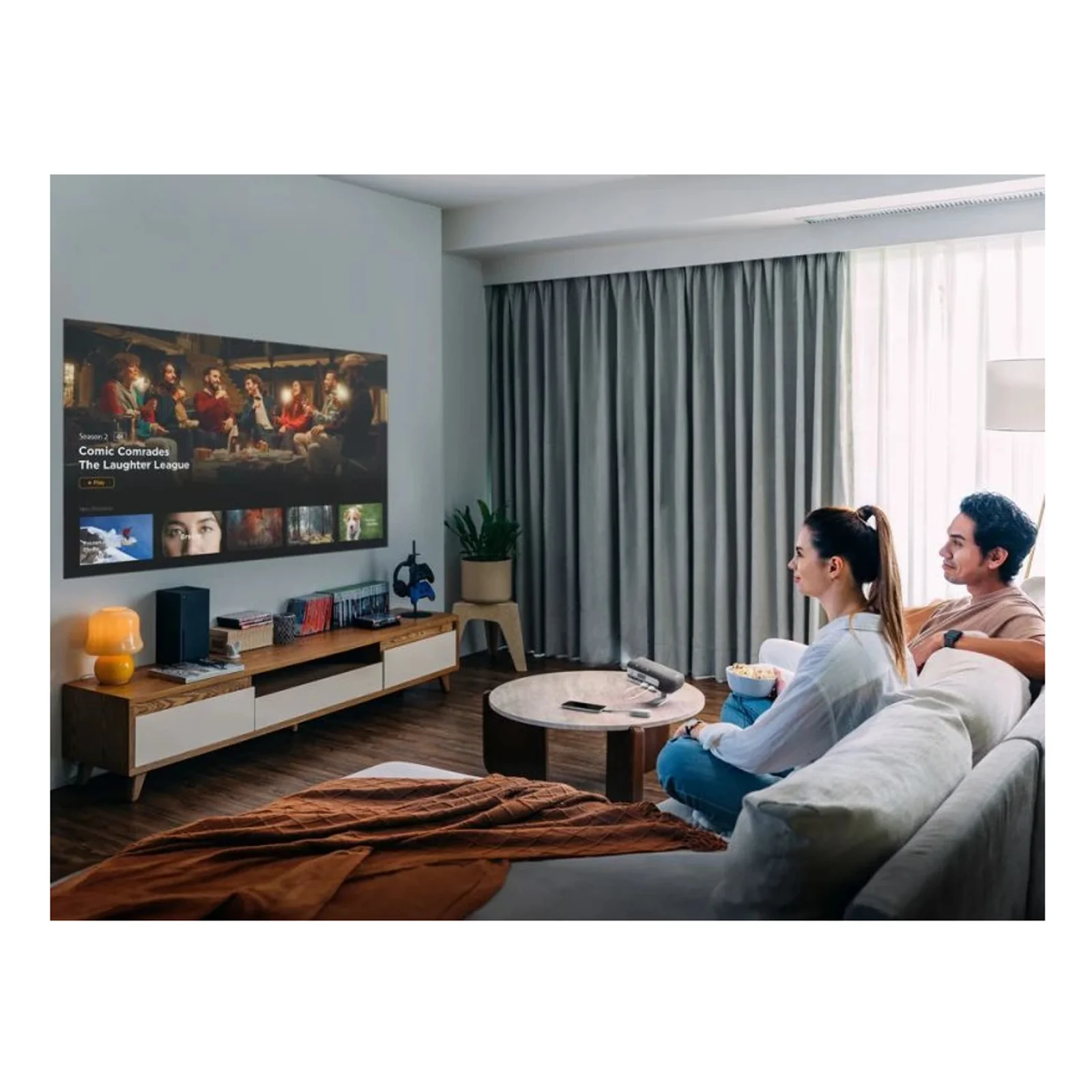 Viewsonic M1XB Projecteur à focale courte LED WVGA (854x480) Noir, Argent