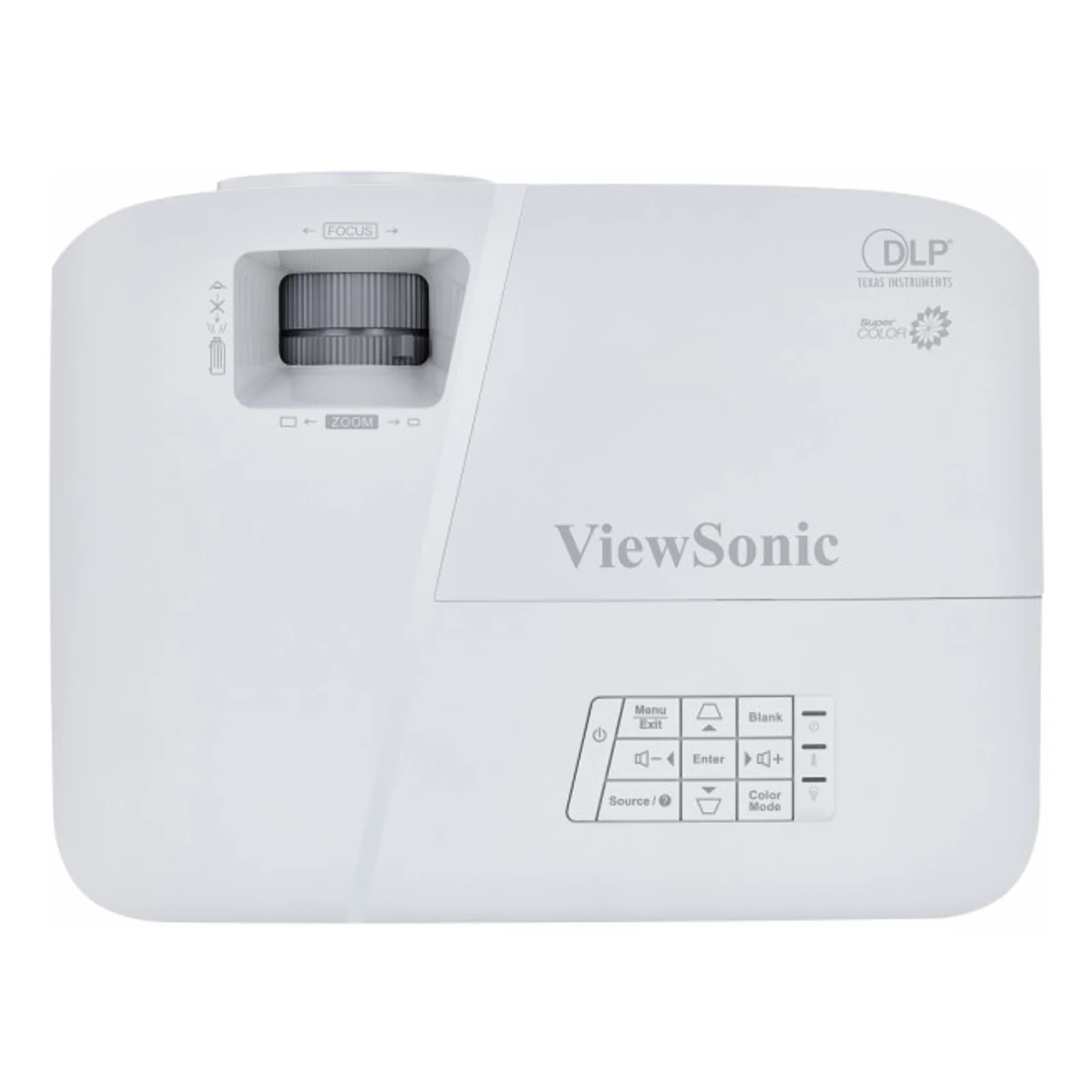 Viewsonic PA503W vidéo-projecteur Projecteur à focale standard 3800 ANSI lumens DMD WXGA (1280x800) Blanc