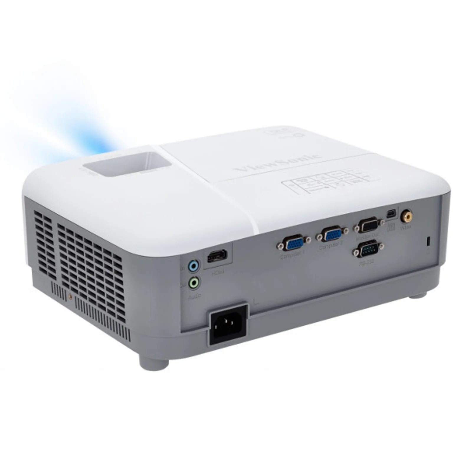 Viewsonic PA503W vidéo-projecteur Projecteur à focale standard 3800 ANSI lumens DMD WXGA (1280x800) Blanc