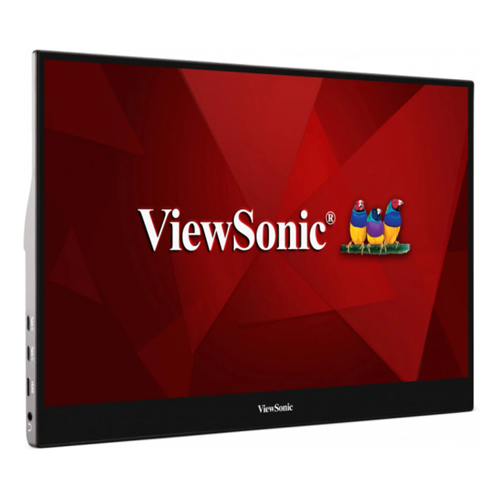 Viewsonic TD1655 écran plat de PC 39,6 cm (15.6") 1920 x 1080 pixels Full HD LED Écran tactile Multi-utilisateur Noir, Argent