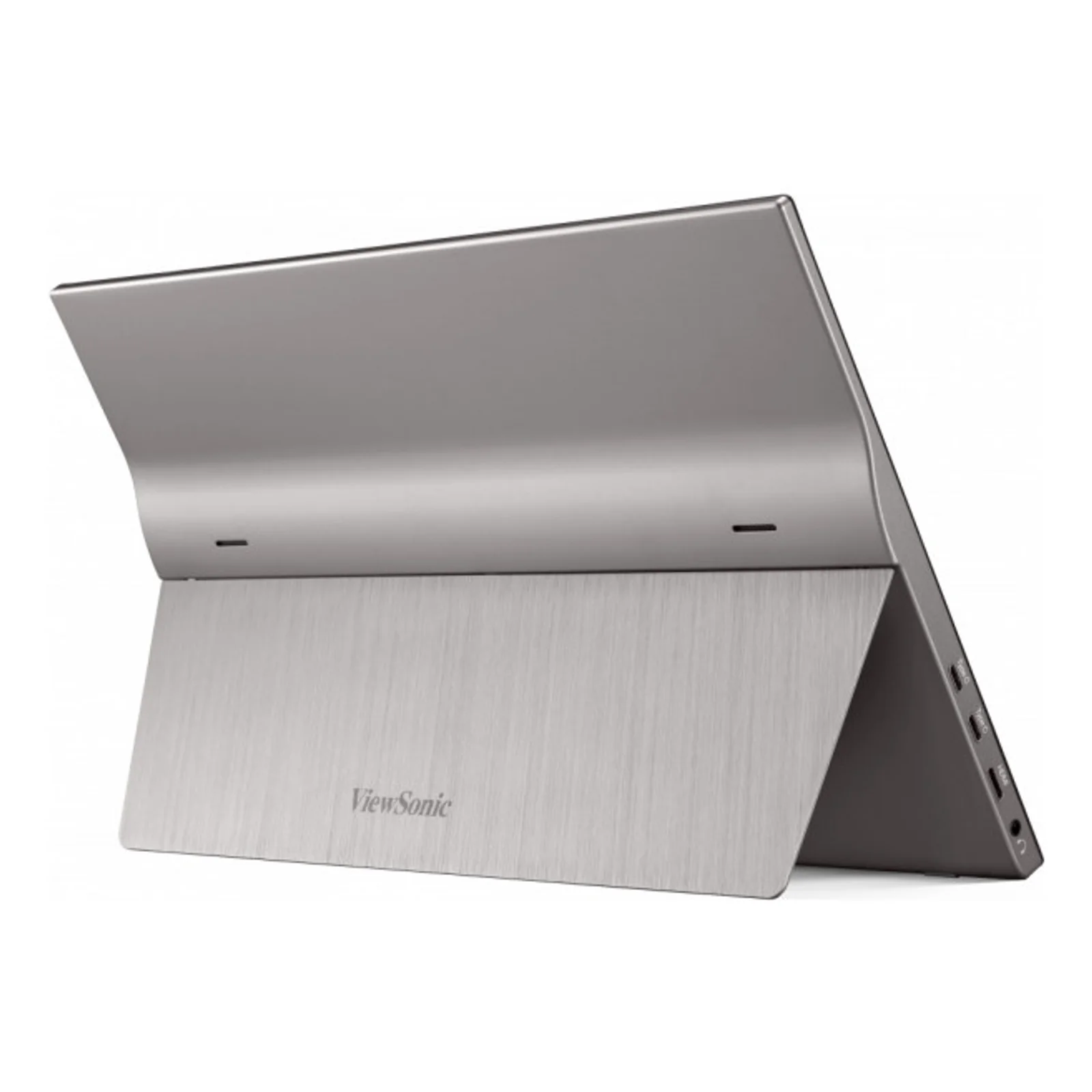 Viewsonic TD1655 écran plat de PC 39,6 cm (15.6") 1920 x 1080 pixels Full HD LED Écran tactile Multi-utilisateur Noir, Argent