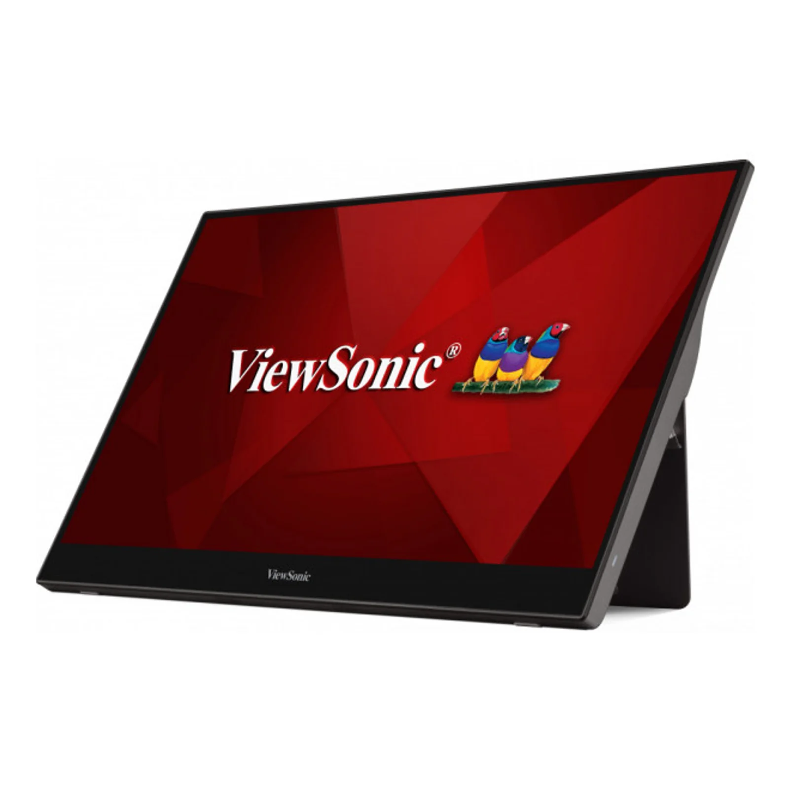 Viewsonic TD1655 écran plat de PC 39,6 cm (15.6") 1920 x 1080 pixels Full HD LED Écran tactile Multi-utilisateur Noir, Argent