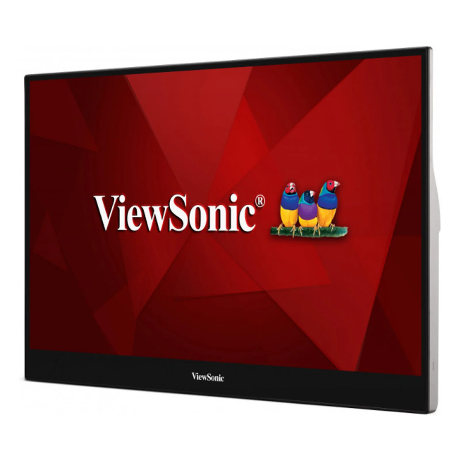 Viewsonic TD1655 écran plat de PC 39,6 cm (15.6") 1920 x 1080 pixels Full HD LED Écran tactile Multi-utilisateur Noir, Argent